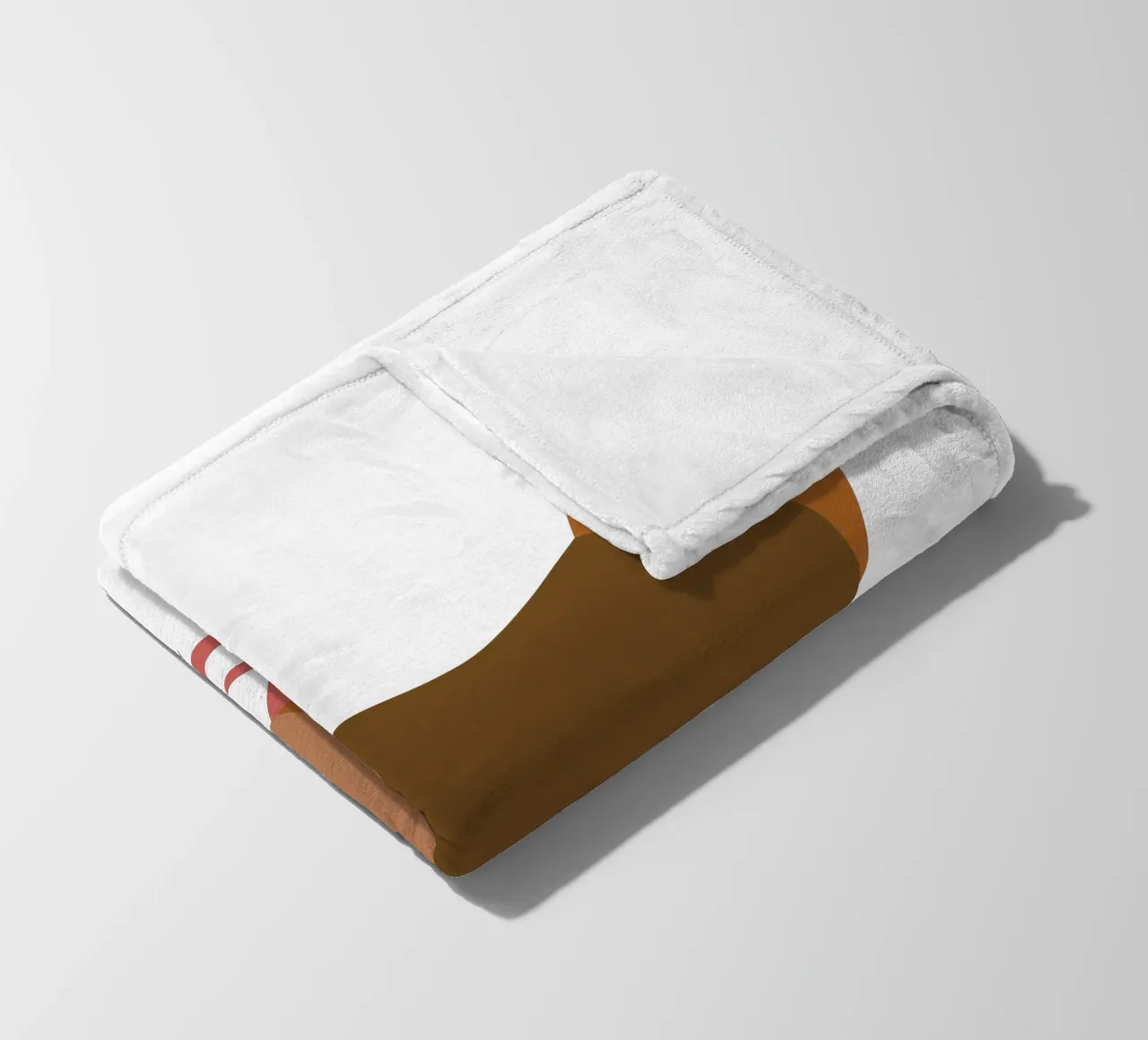 chicken coperta in pile da XOXO Arte