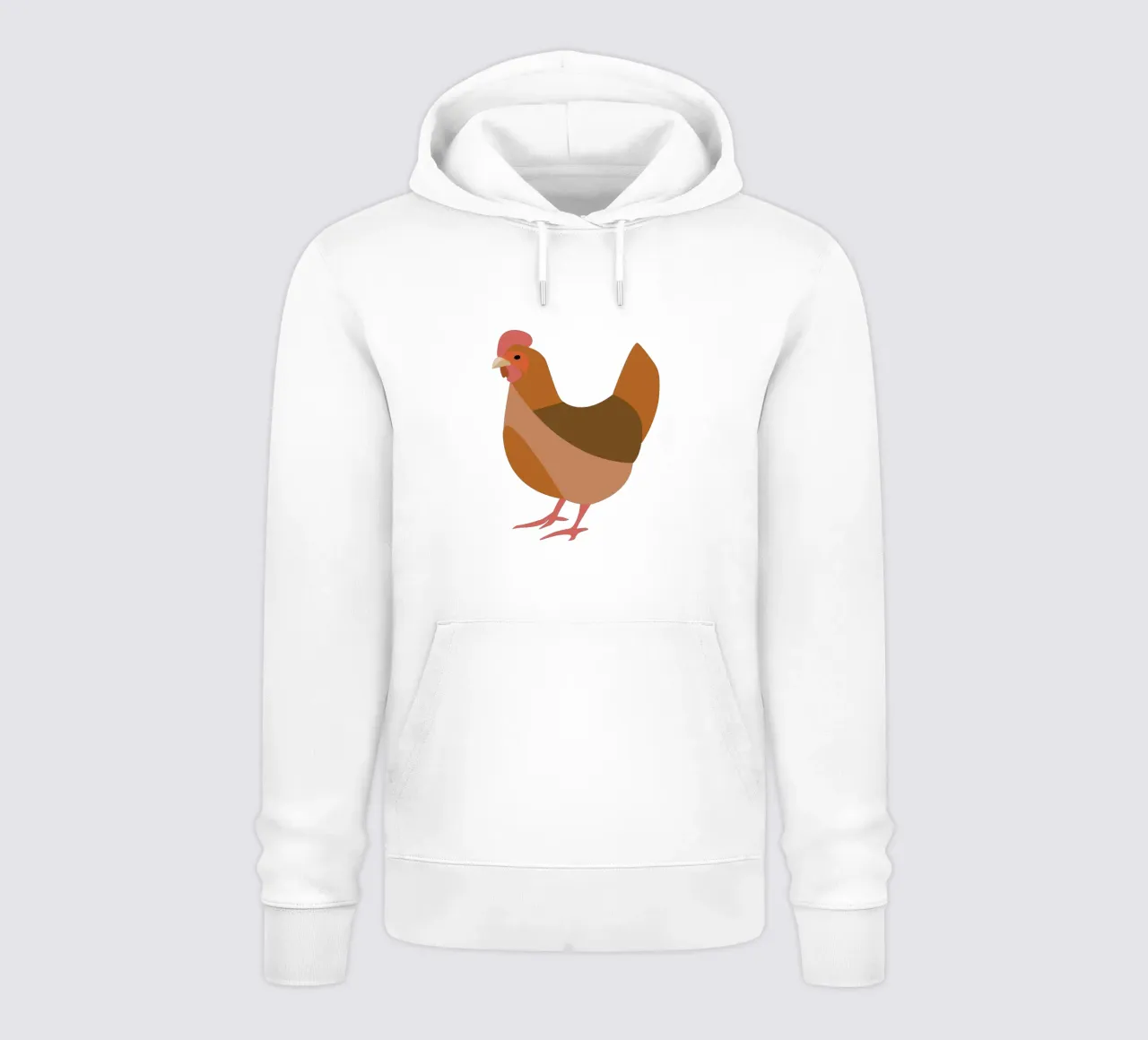 chicken felpa con cappuccio da XOXO Arte