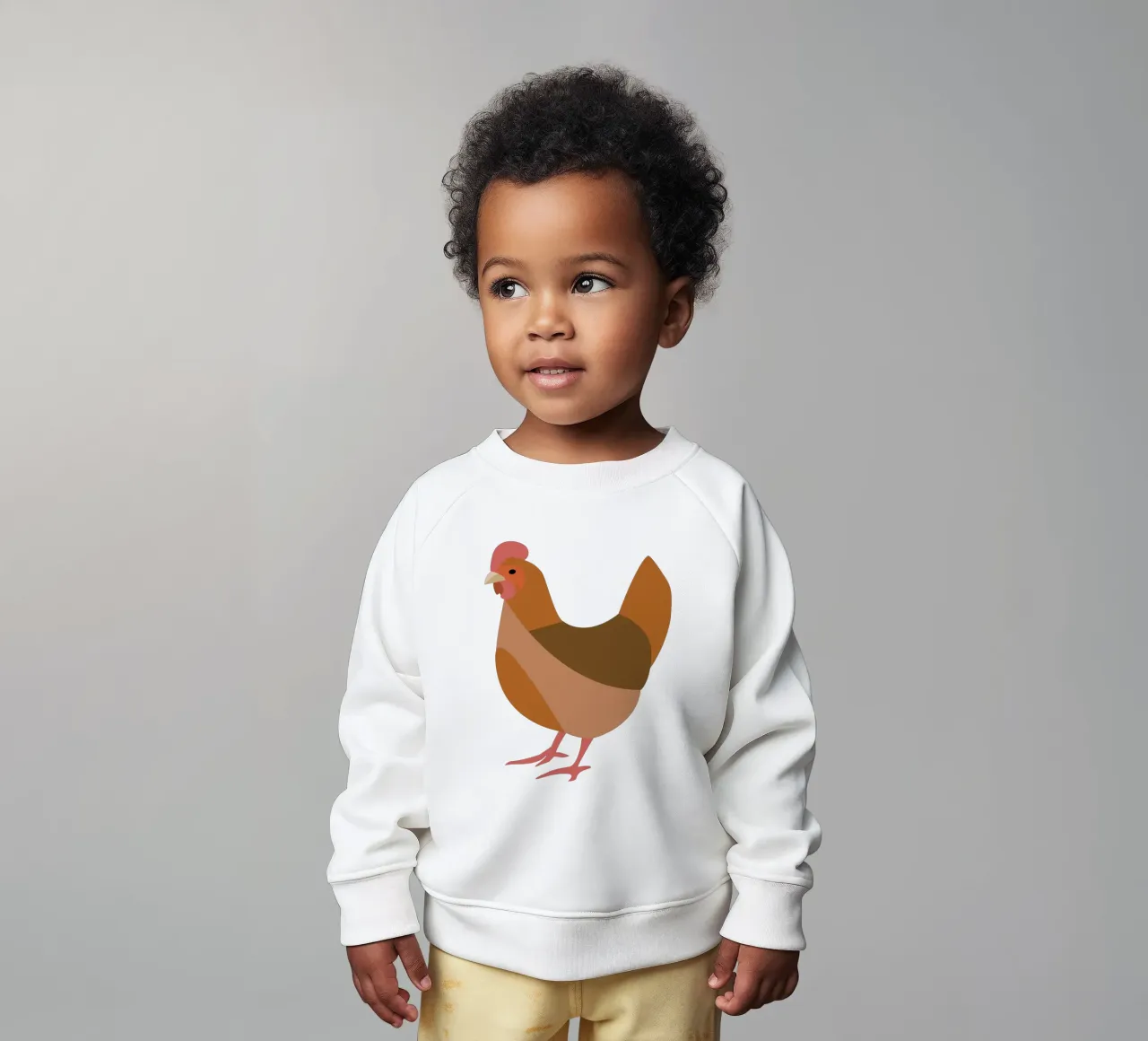 chicken felpa neonato da XOXO Arte