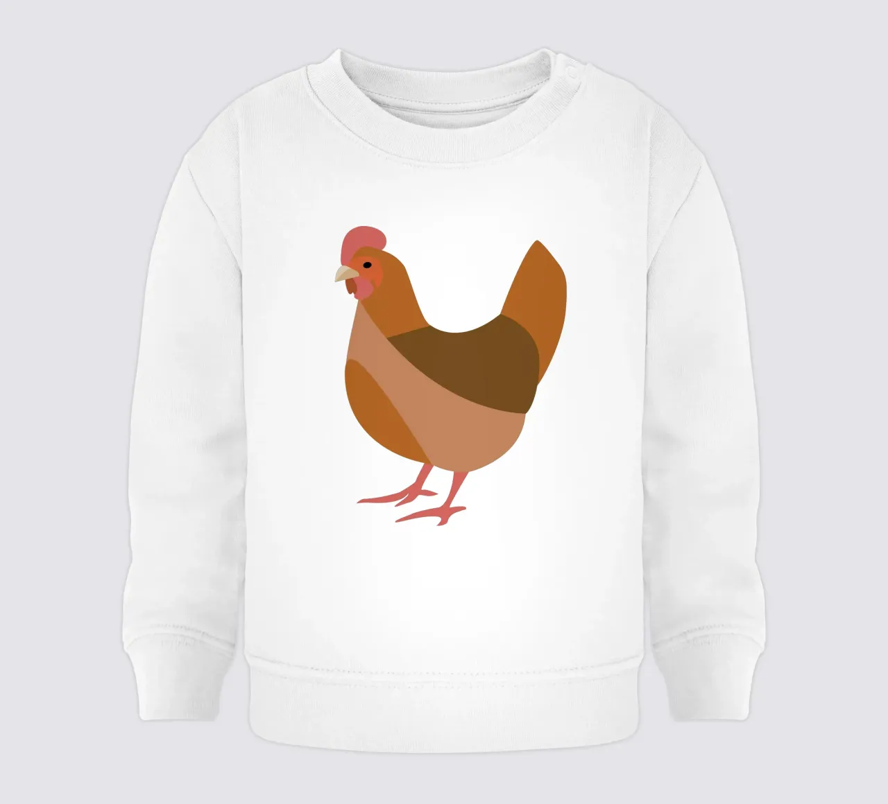 chicken felpa neonato da XOXO Arte