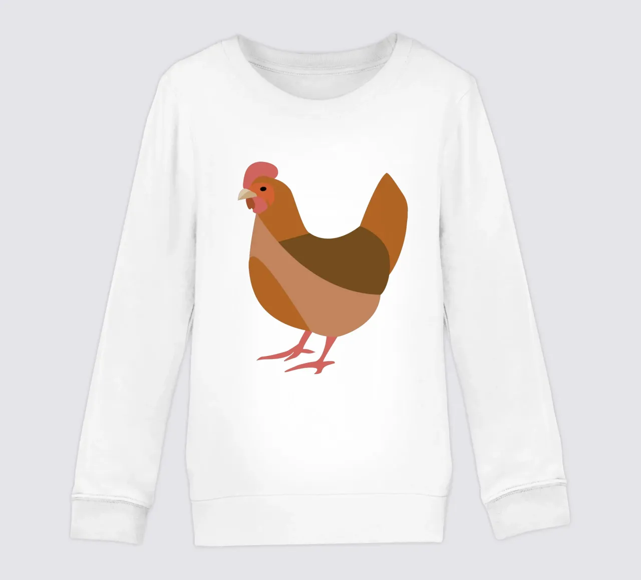 chicken felpa bambino da XOXO Arte