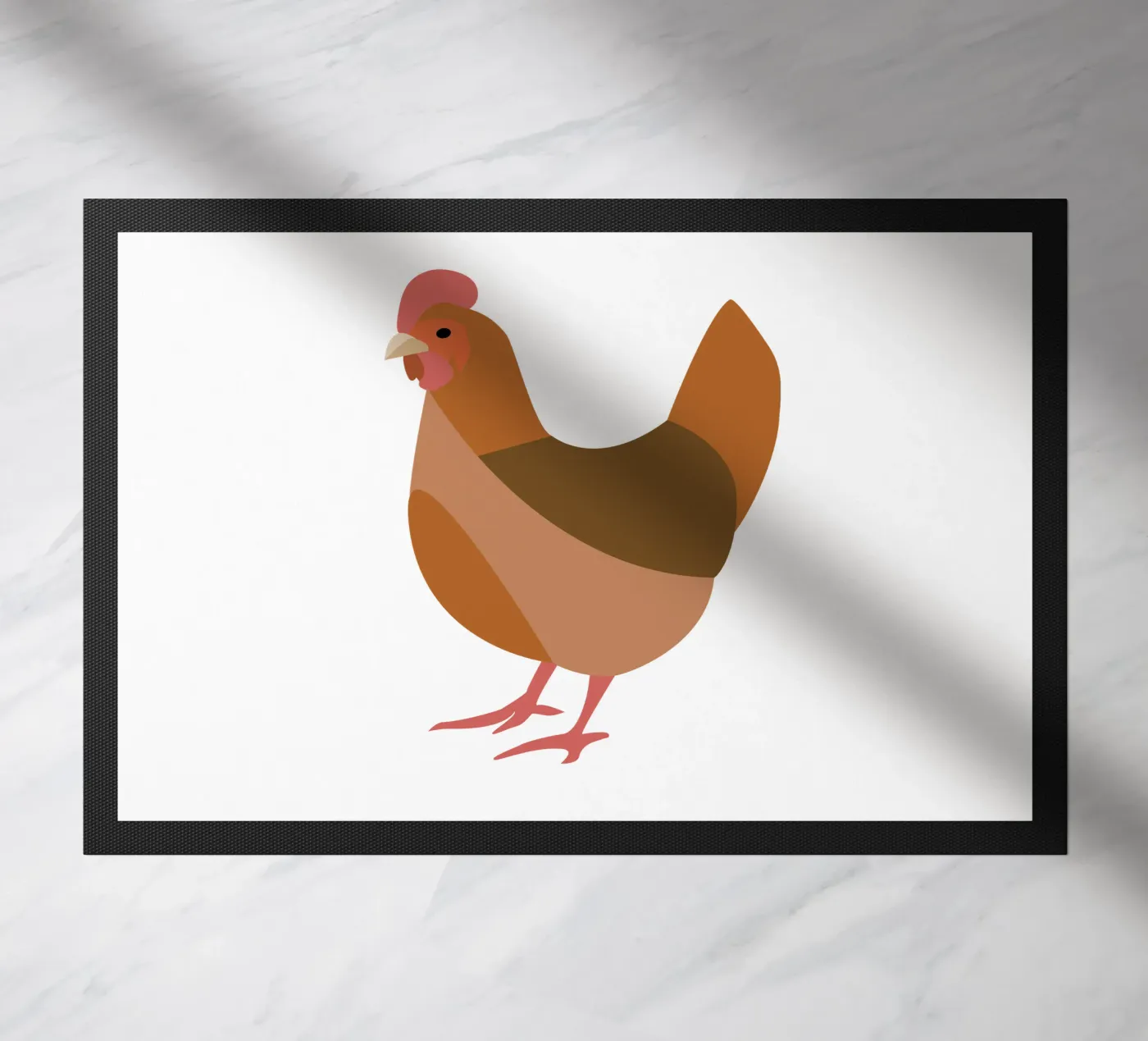chicken doormat by XOXO Arte