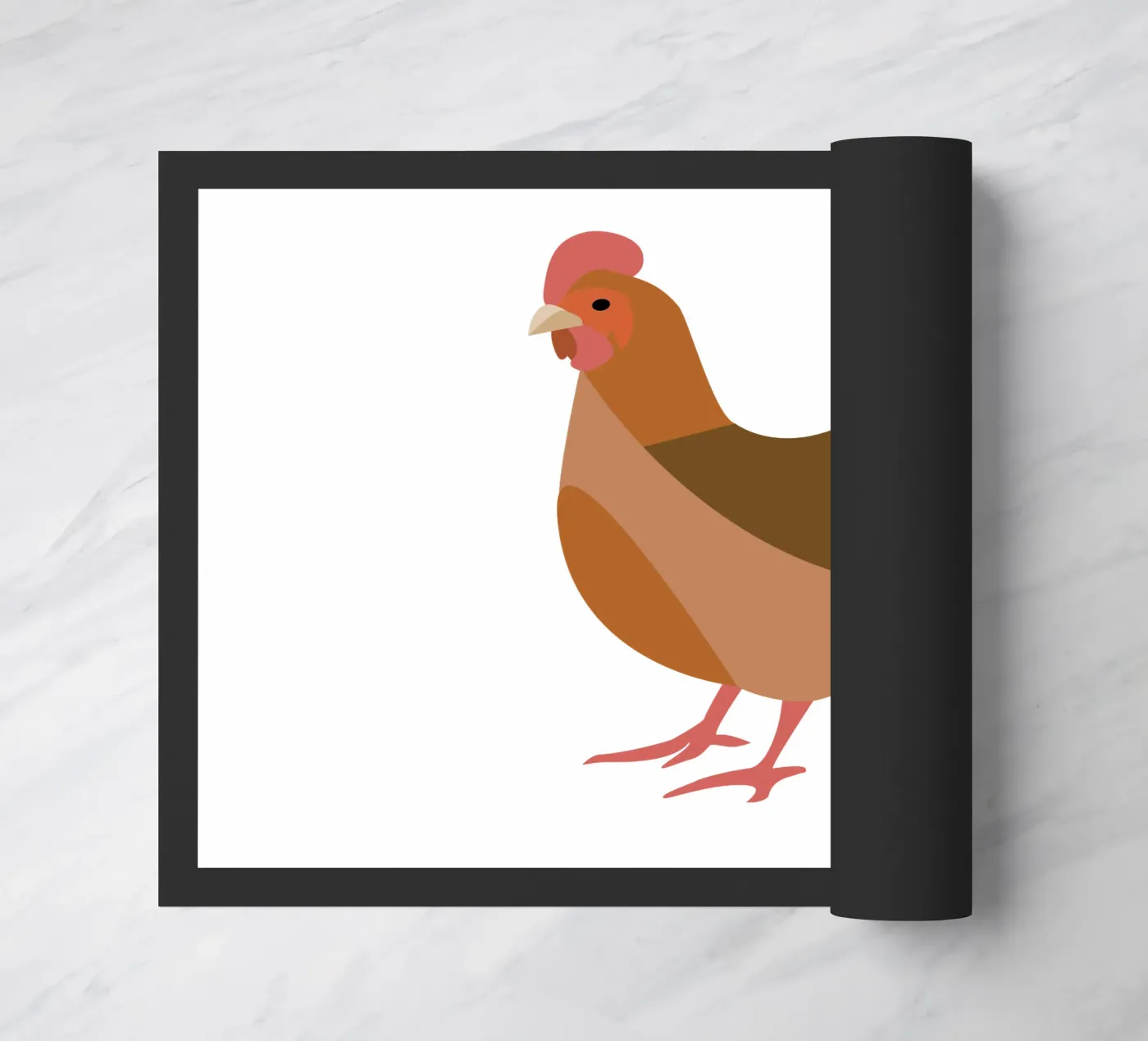 chicken doormat by XOXO Arte