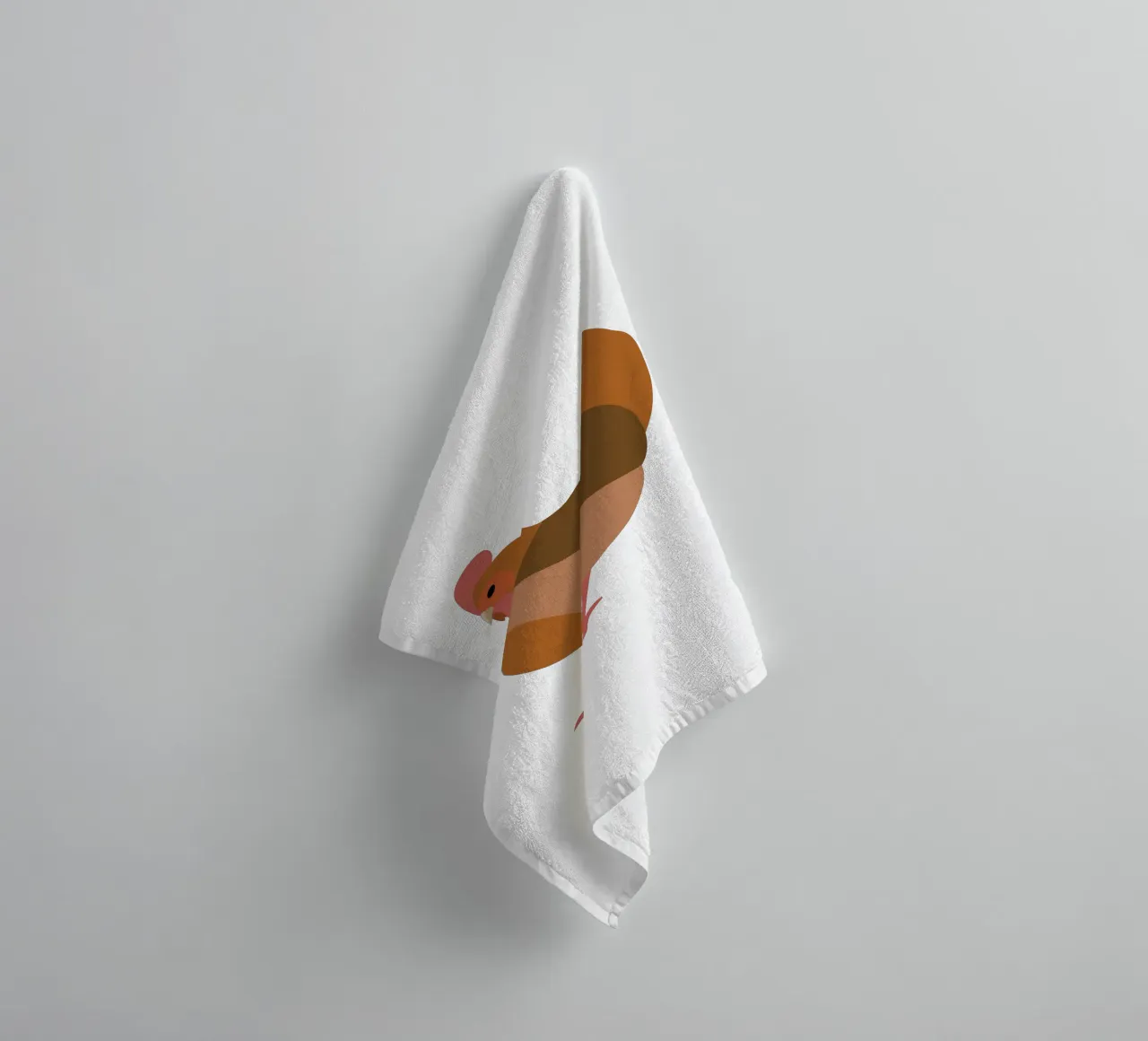 chicken asciugamano da bagno da XOXO Arte