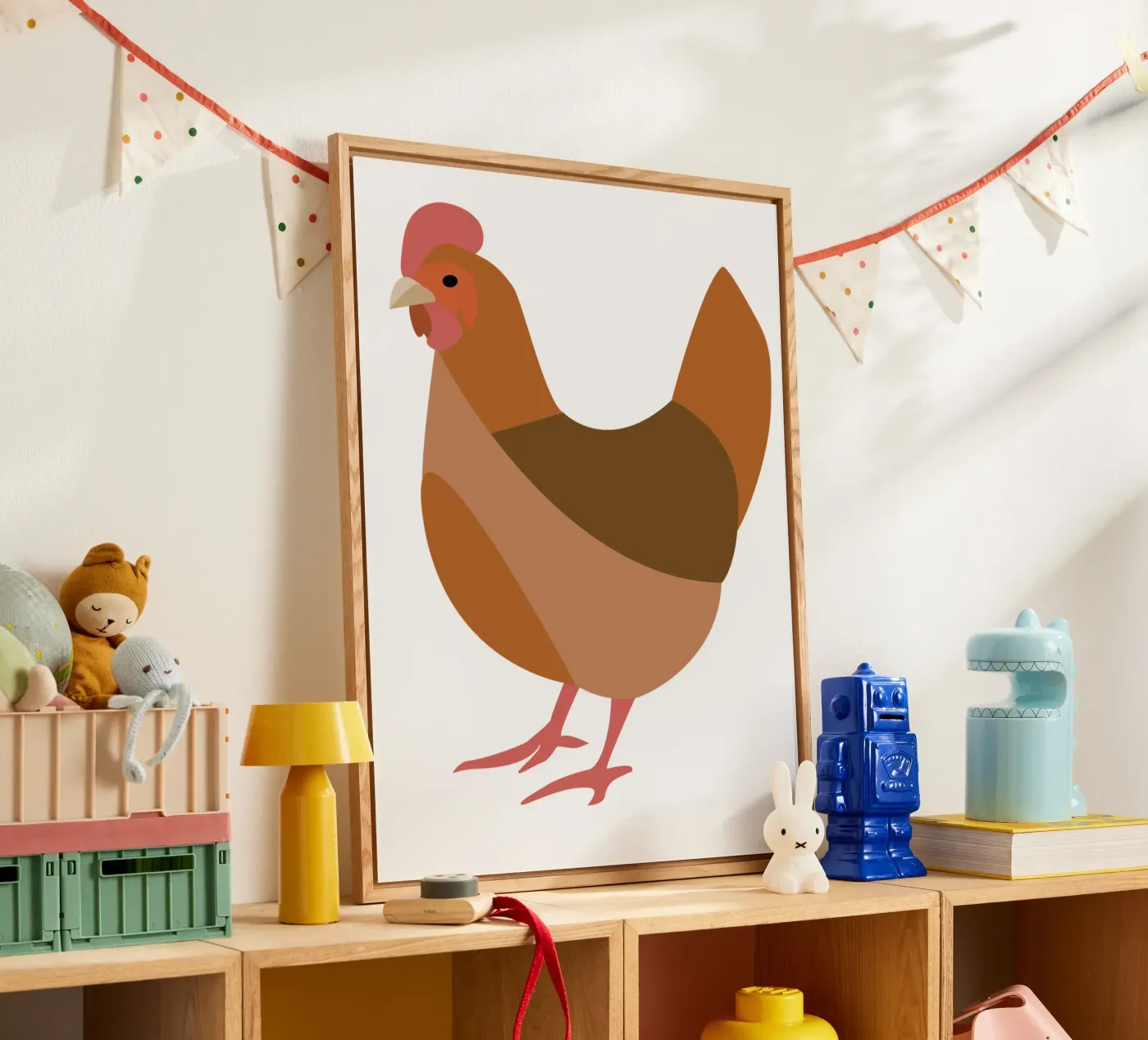 chicken plexiglas de XOXO Arte