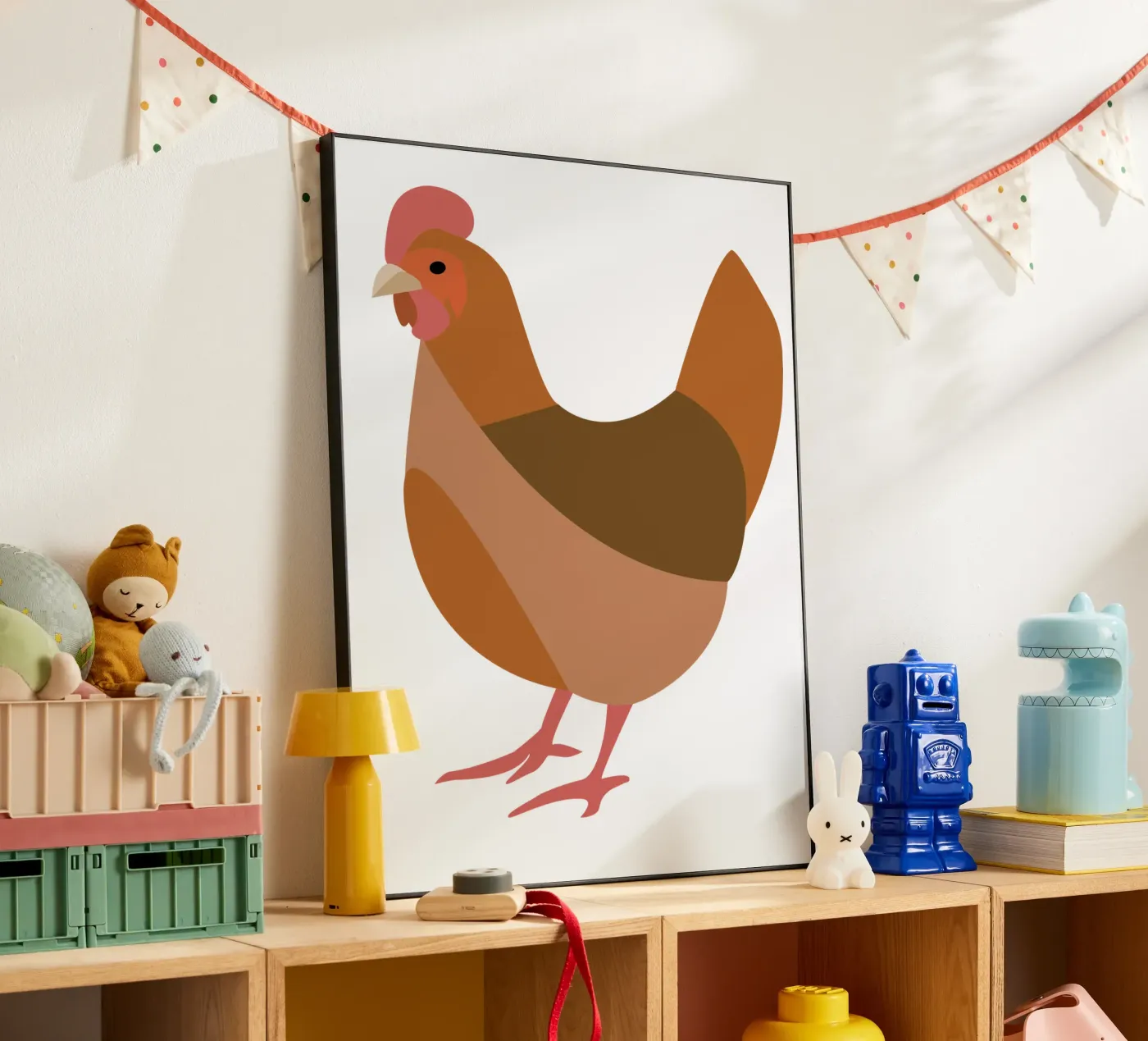 chicken alluminio dibond da XOXO Arte