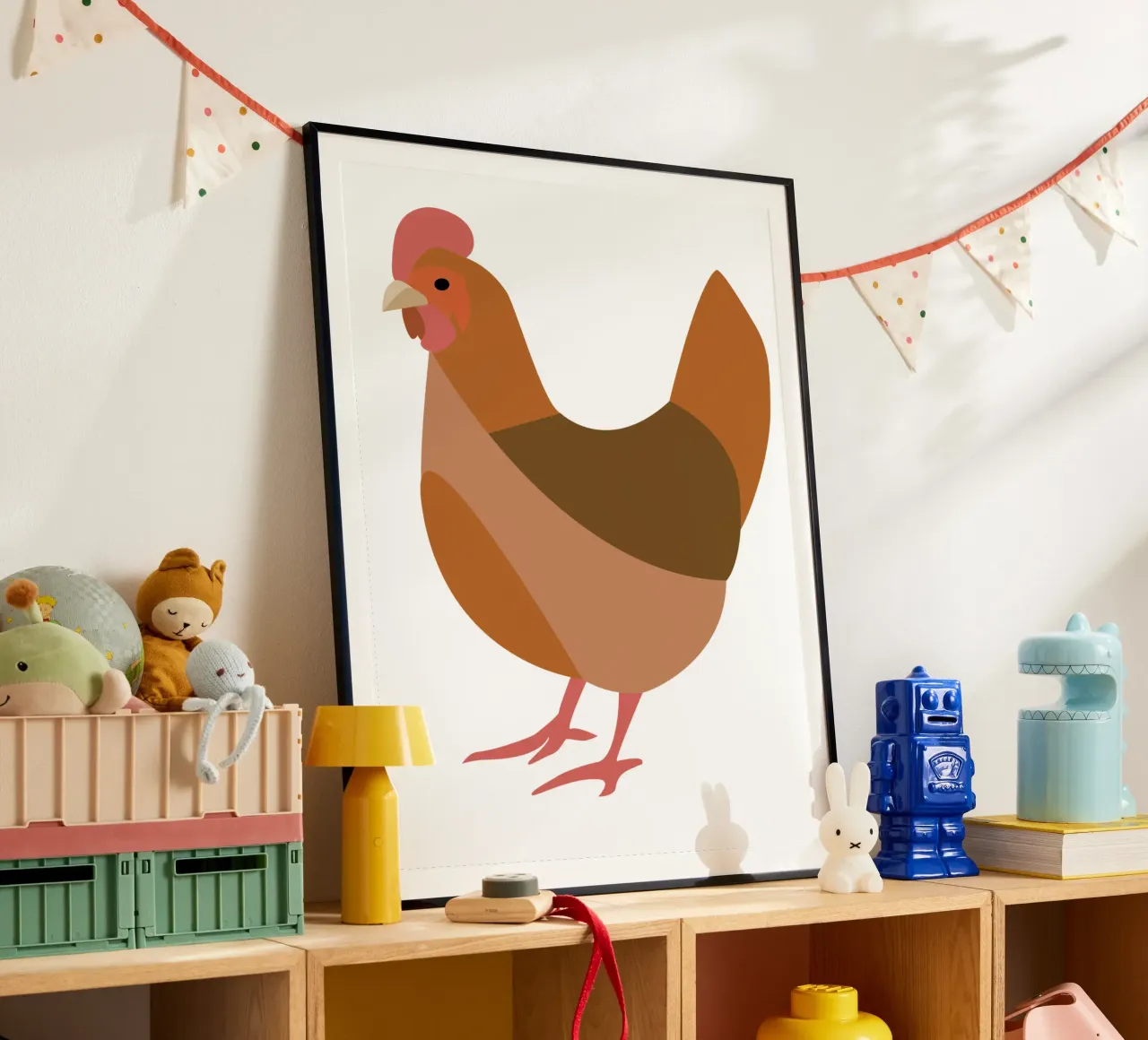 chicken carta hahnemühle da XOXO Arte