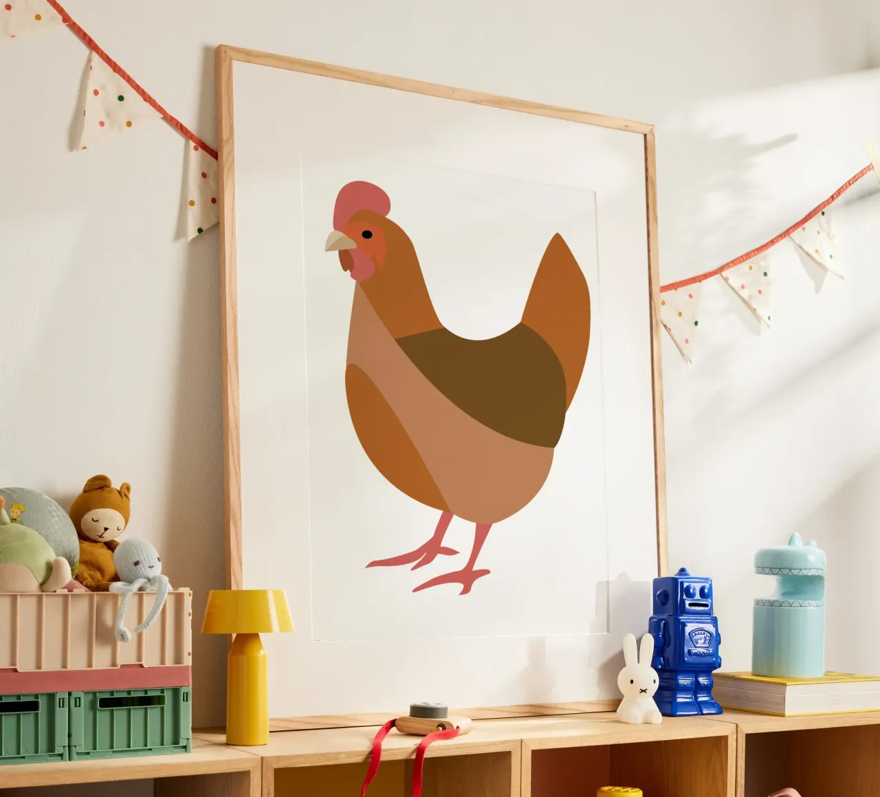 chicken poster da XOXO Arte