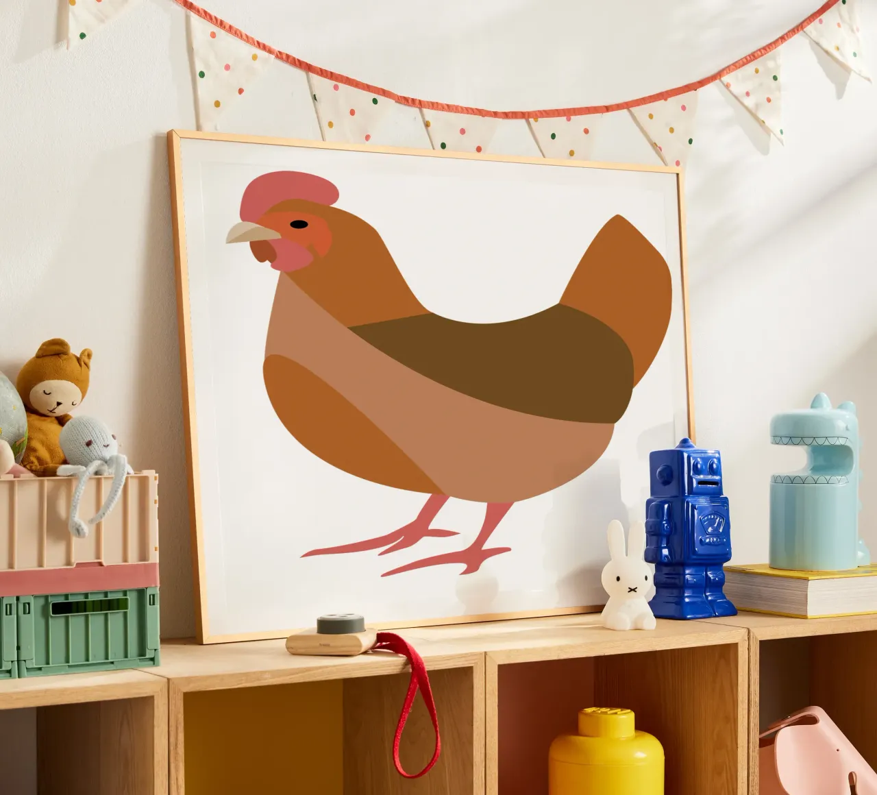 chicken carta hahnemühle da XOXO Arte