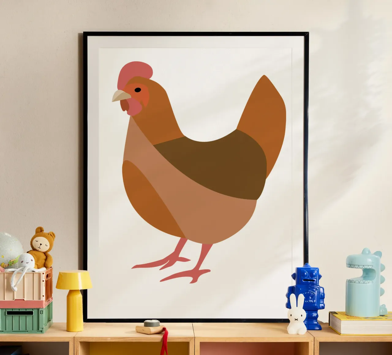 chicken carta hahnemühle da XOXO Arte