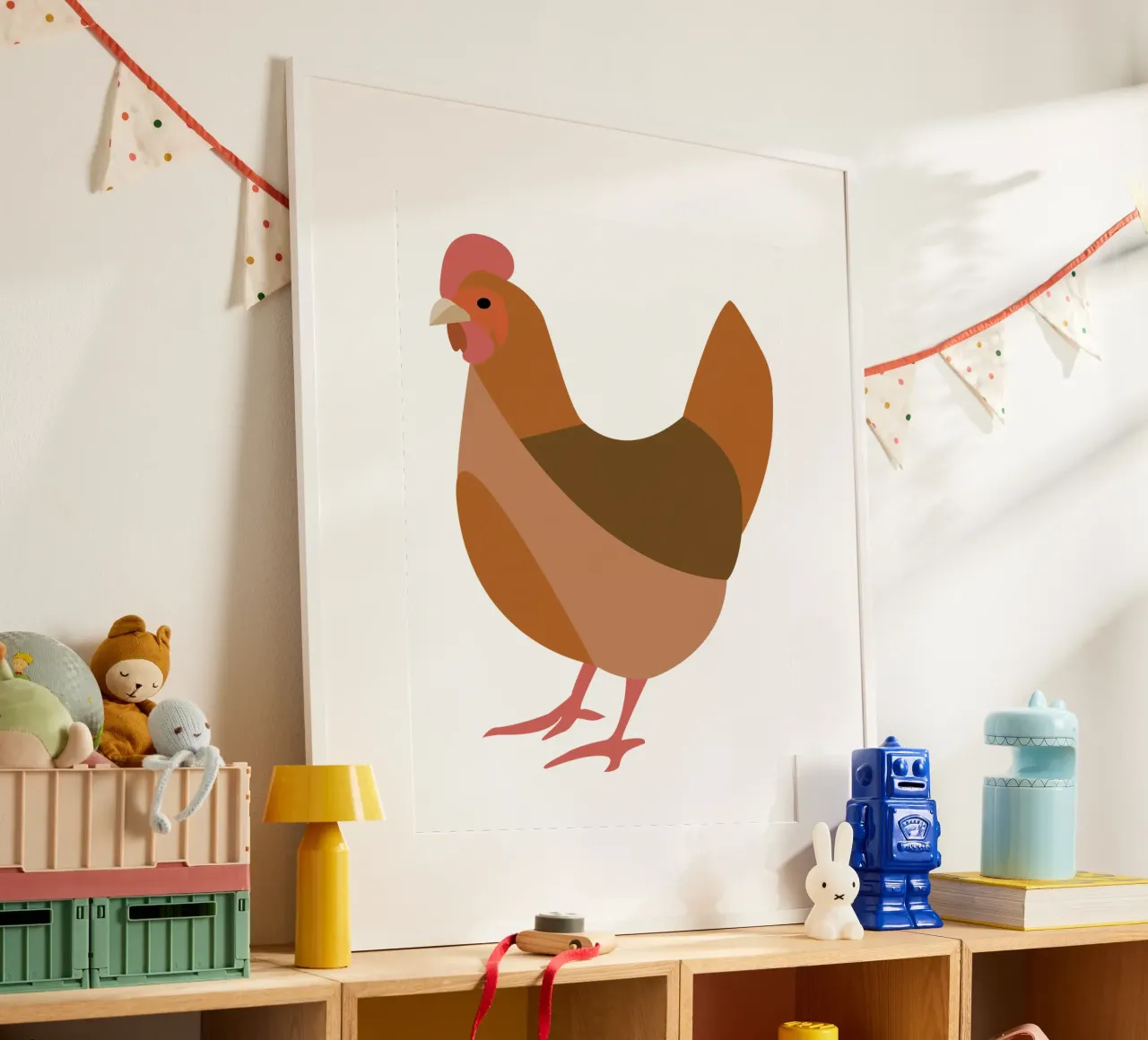 chicken carta hahnemühle da XOXO Arte