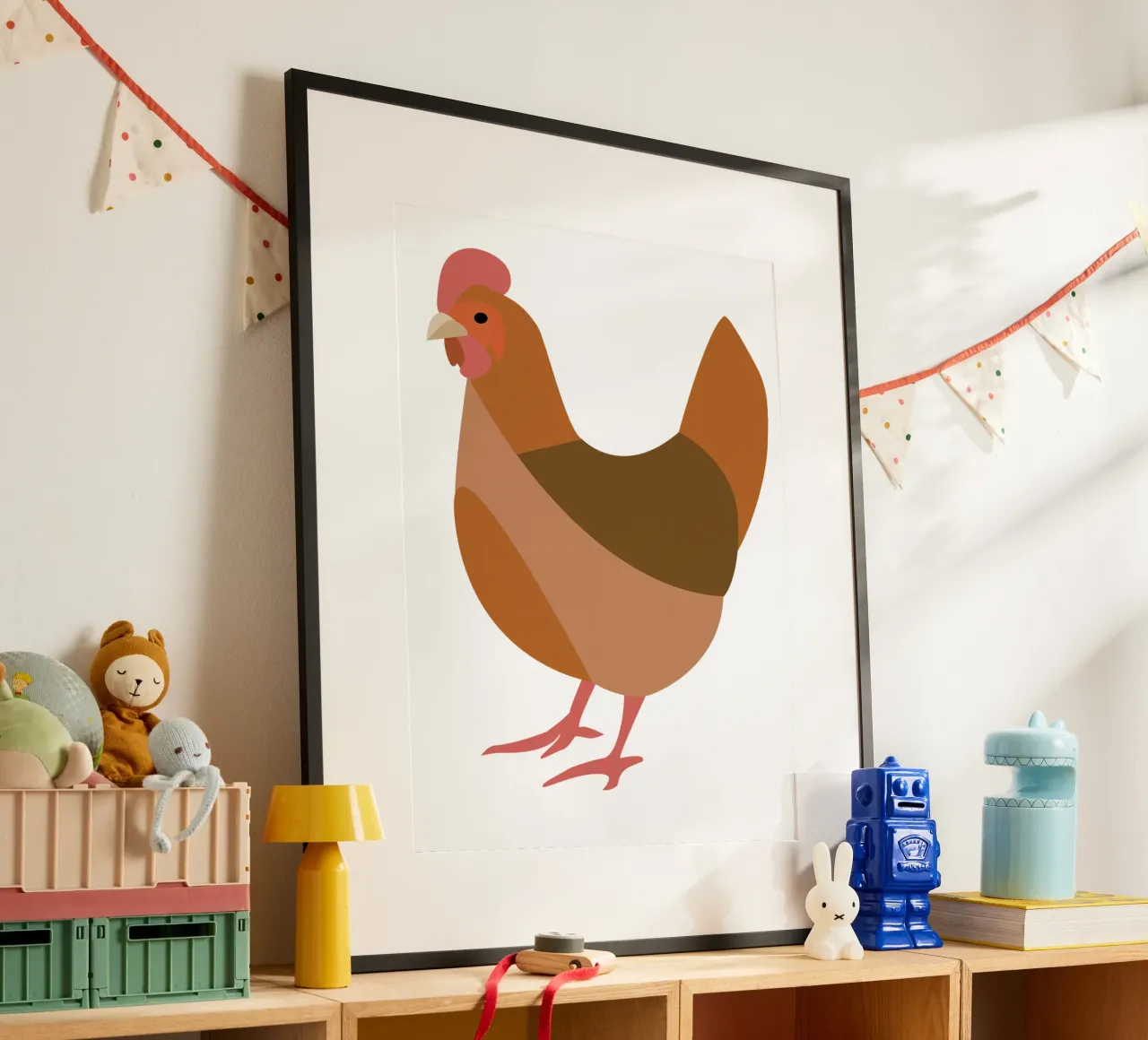 chicken poster da XOXO Arte