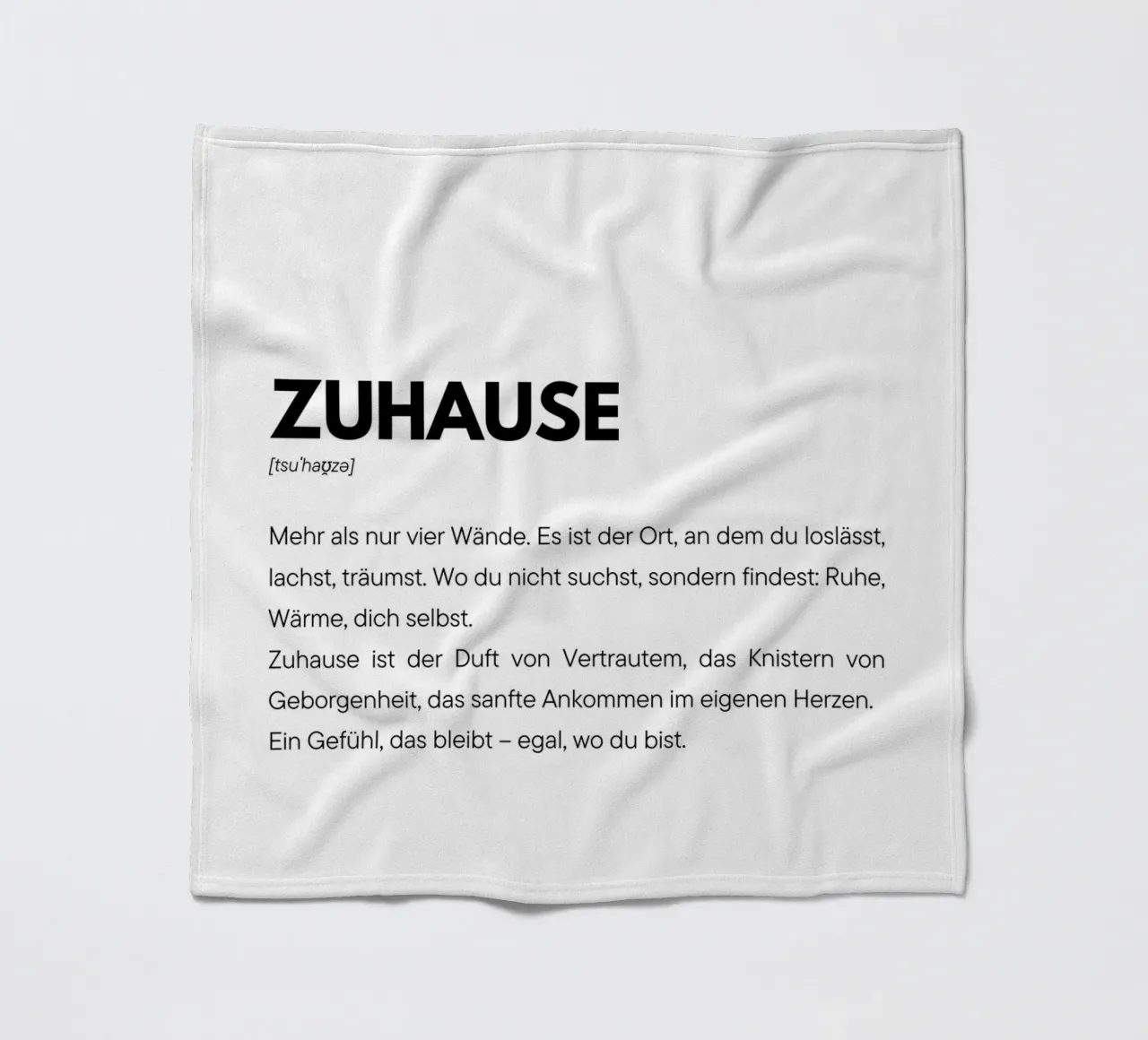 Definition Zuhause coperta in pile da DigiWunderwerk