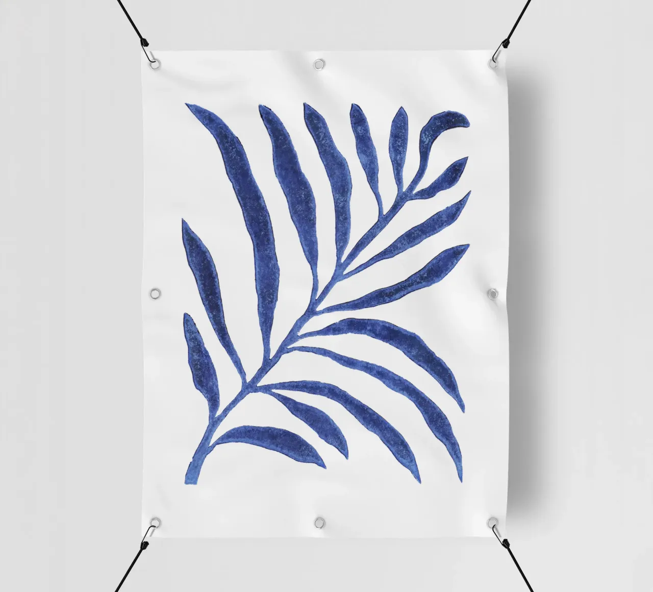 Alisa Galitsyna - Linocut Branch telo in pvc da The Artcircle