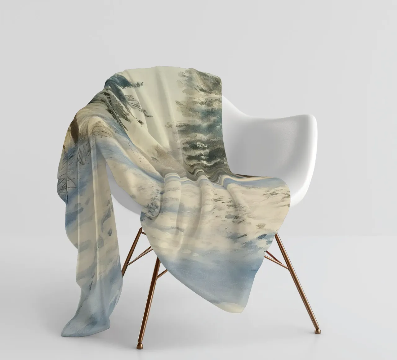 Mattina d'inverno in una foresta tranquilla - luce del sole coperta in pile da Cozy Vibes