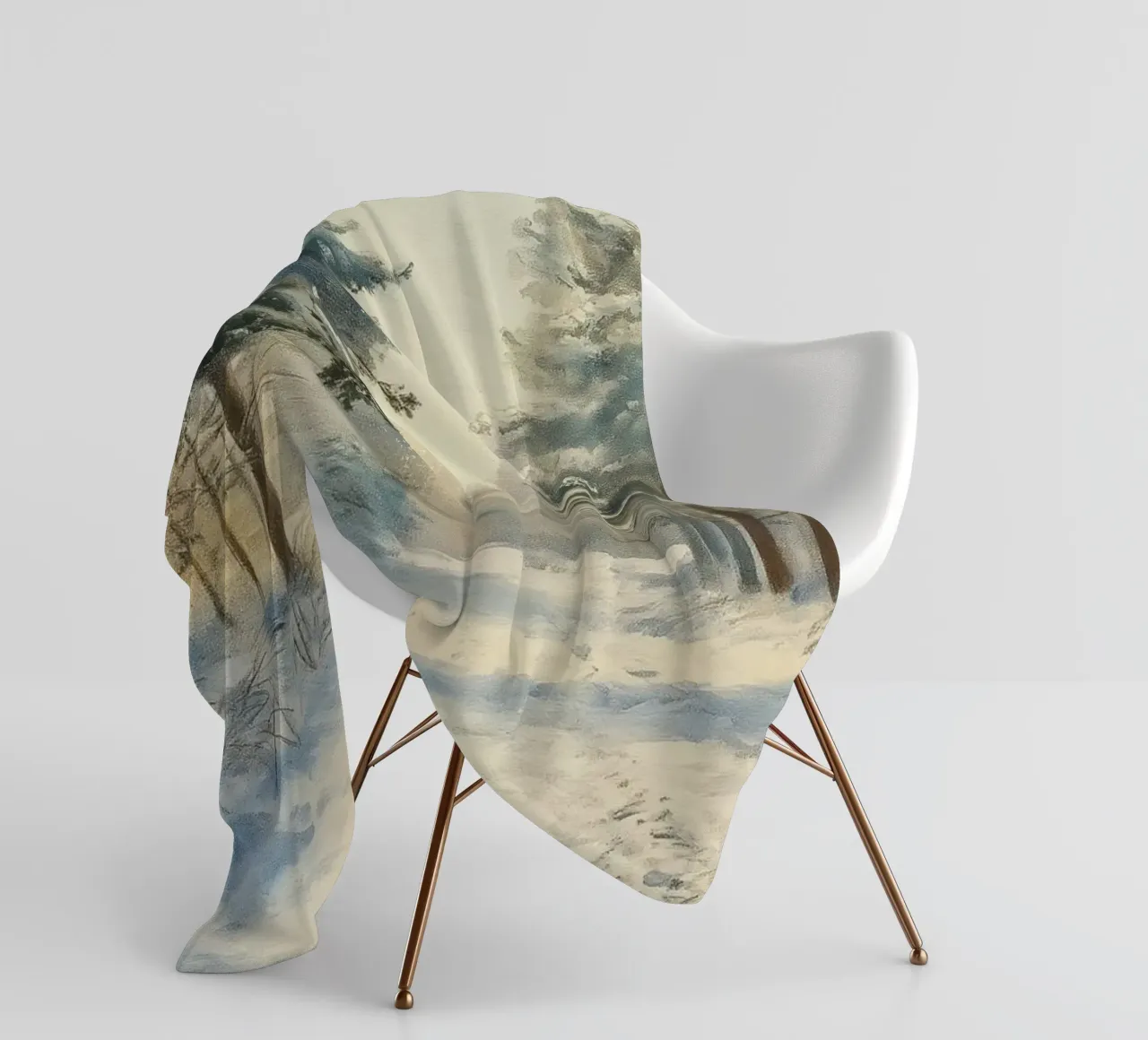 Mattina d'inverno in una foresta tranquilla - luce del sole coperta in pile da Cozy Vibes