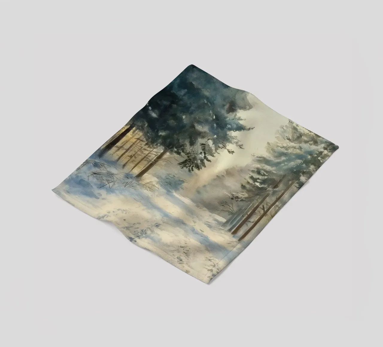 Mattina d'inverno in una foresta tranquilla - luce del sole coperta in pile da Cozy Vibes