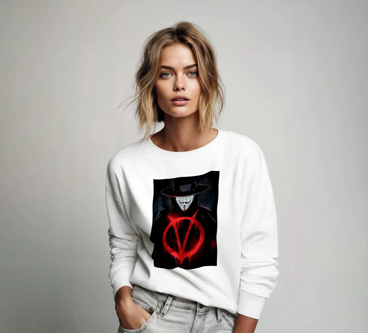 V For Vendetta felpa da nabakumov