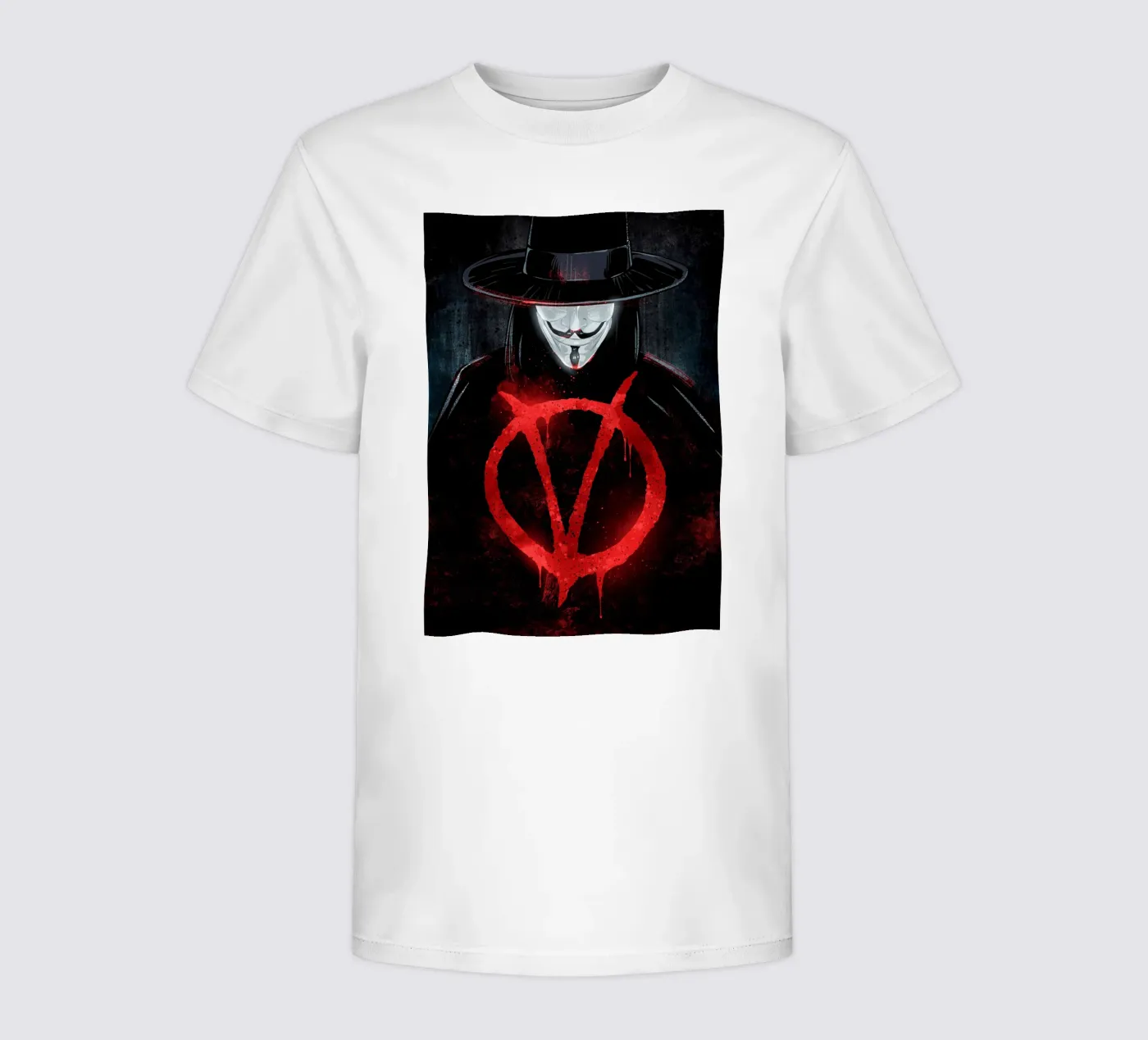 V For Vendetta t-shirt bambini da nabakumov