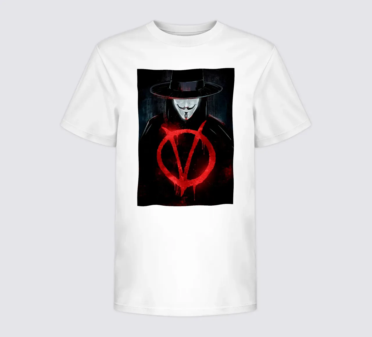V For Vendetta t-shirt bambini da nabakumov