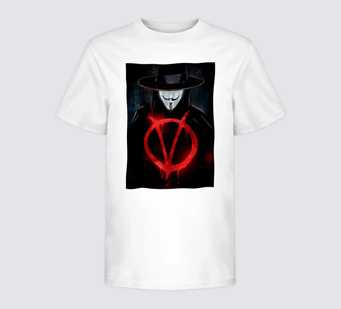 V For Vendetta t-shirt bambini da nabakumov