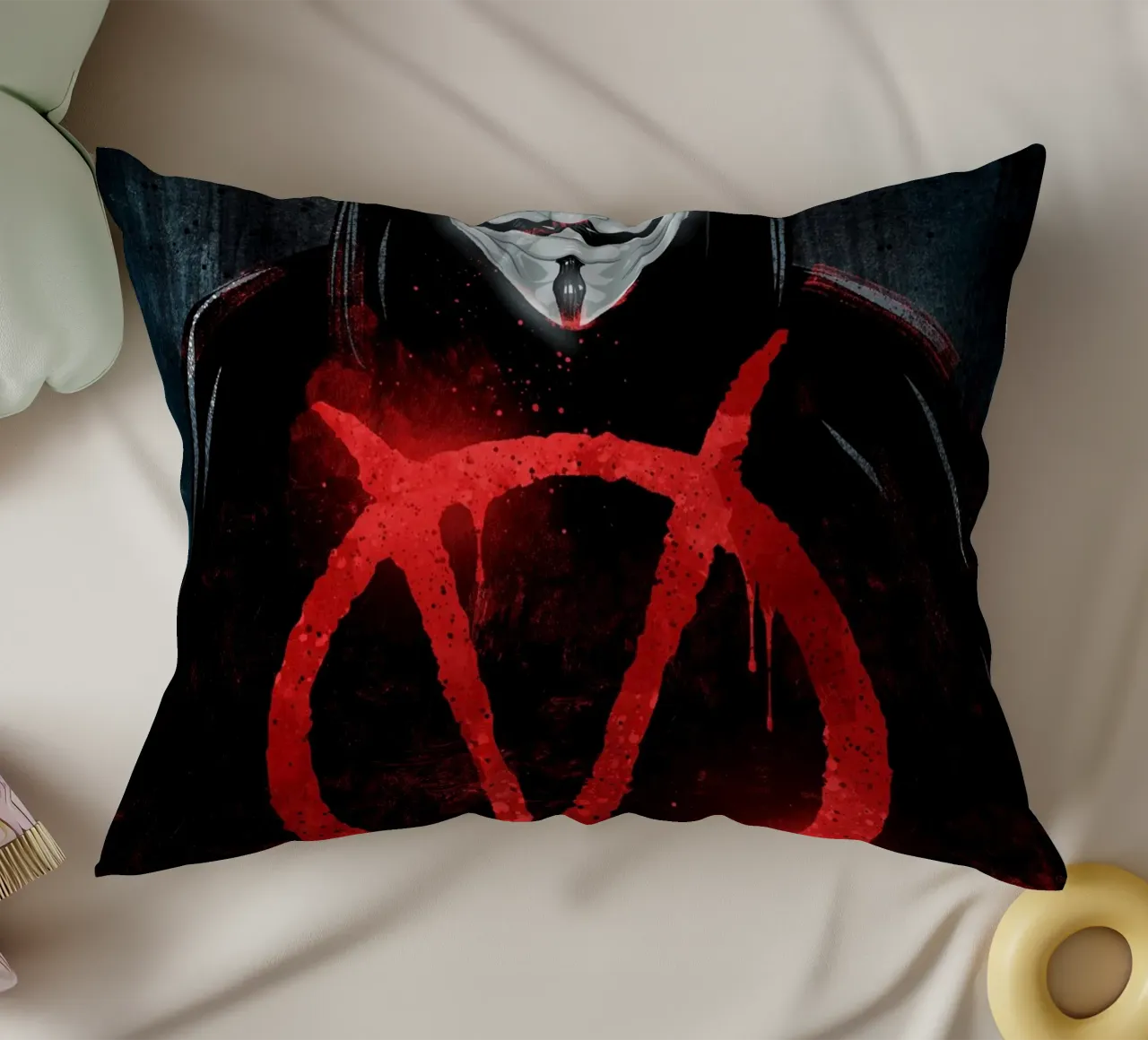V For Vendetta cuscino da nabakumov