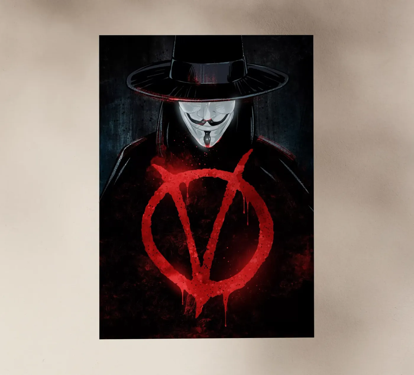 V For Vendetta pellicola backlit da nabakumov