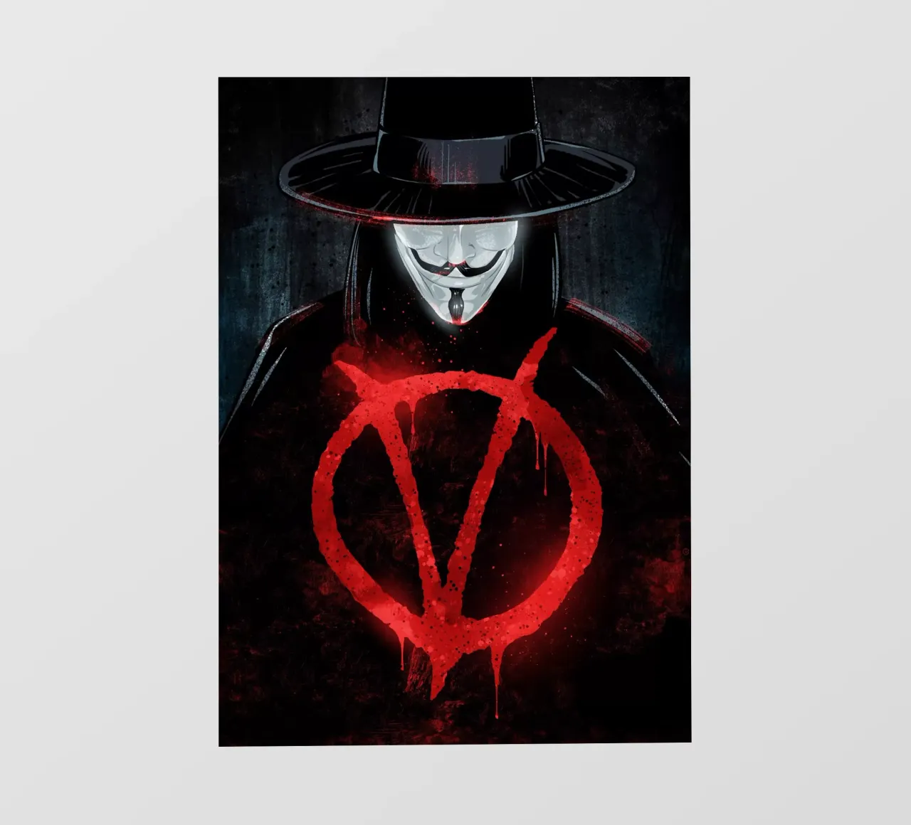 V For Vendetta pellicola backlit da nabakumov