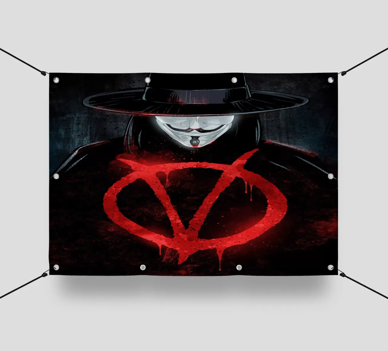 V For Vendetta telo in pvc da nabakumov