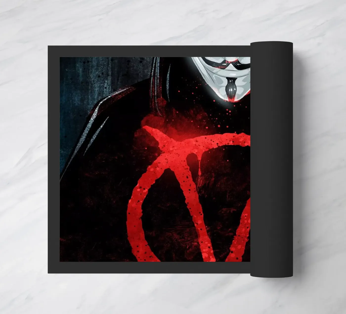V For Vendetta deurmat van nabakumov