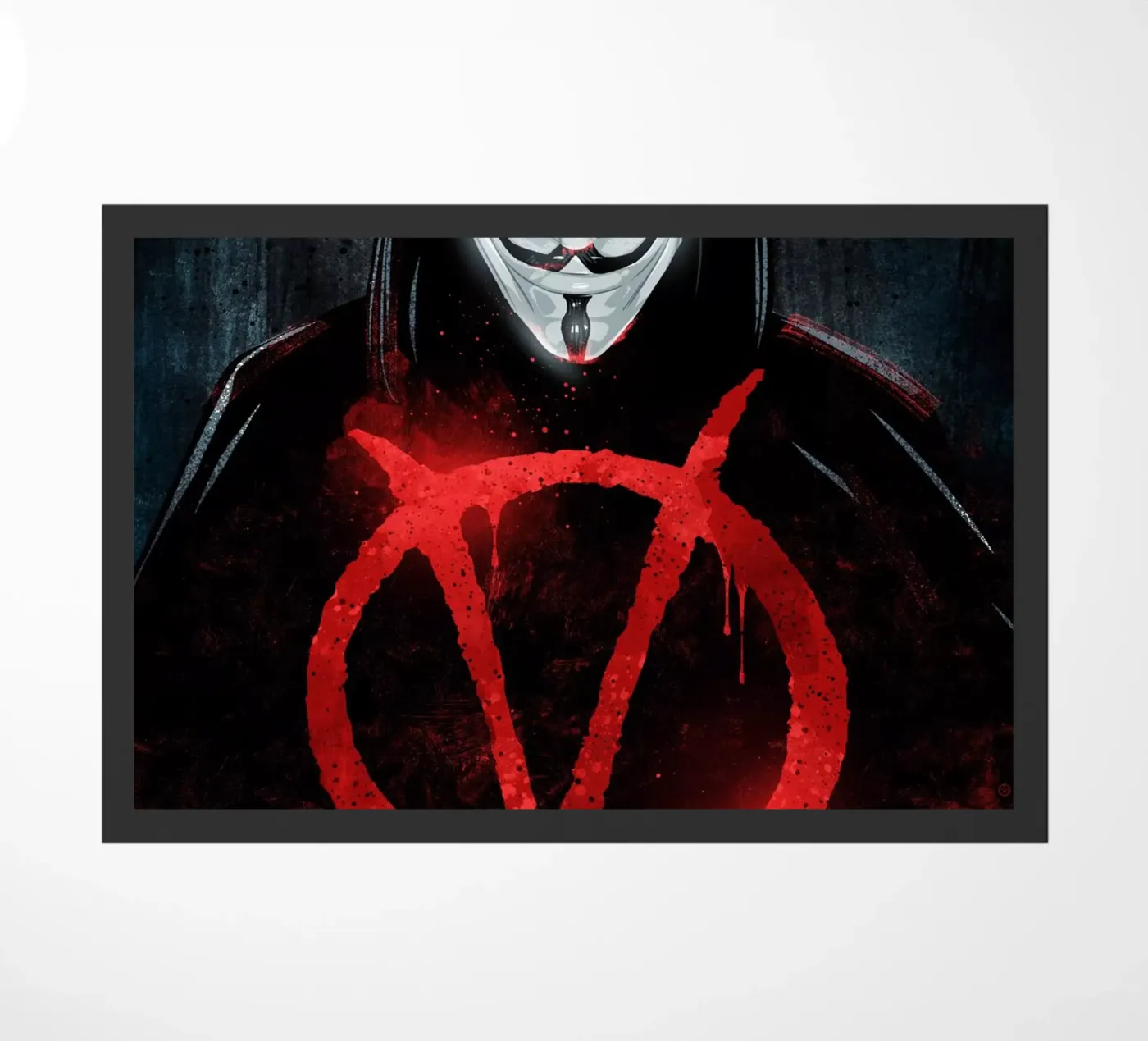 V For Vendetta deurmat van nabakumov