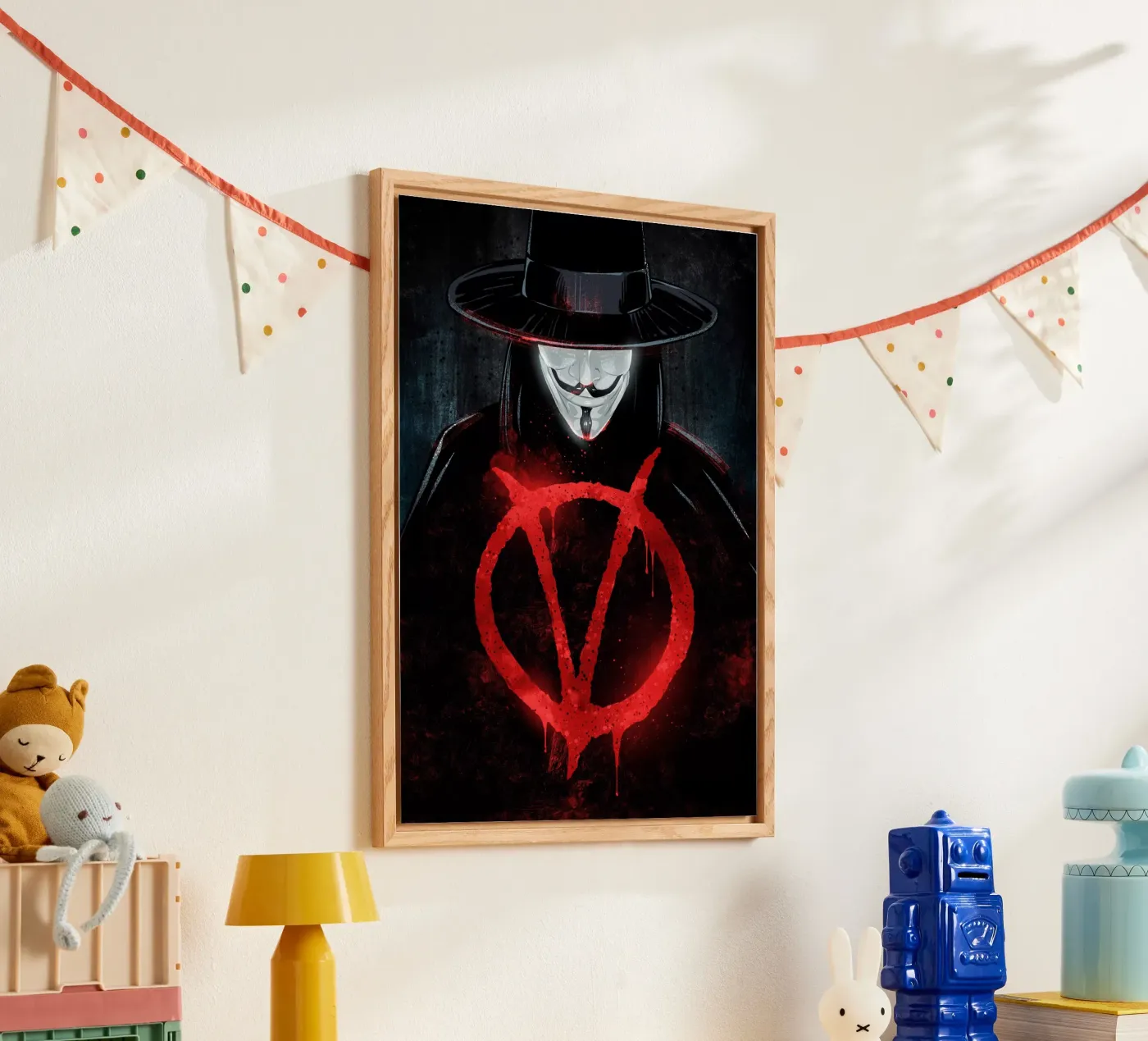 V For Vendetta plexiglass da nabakumov