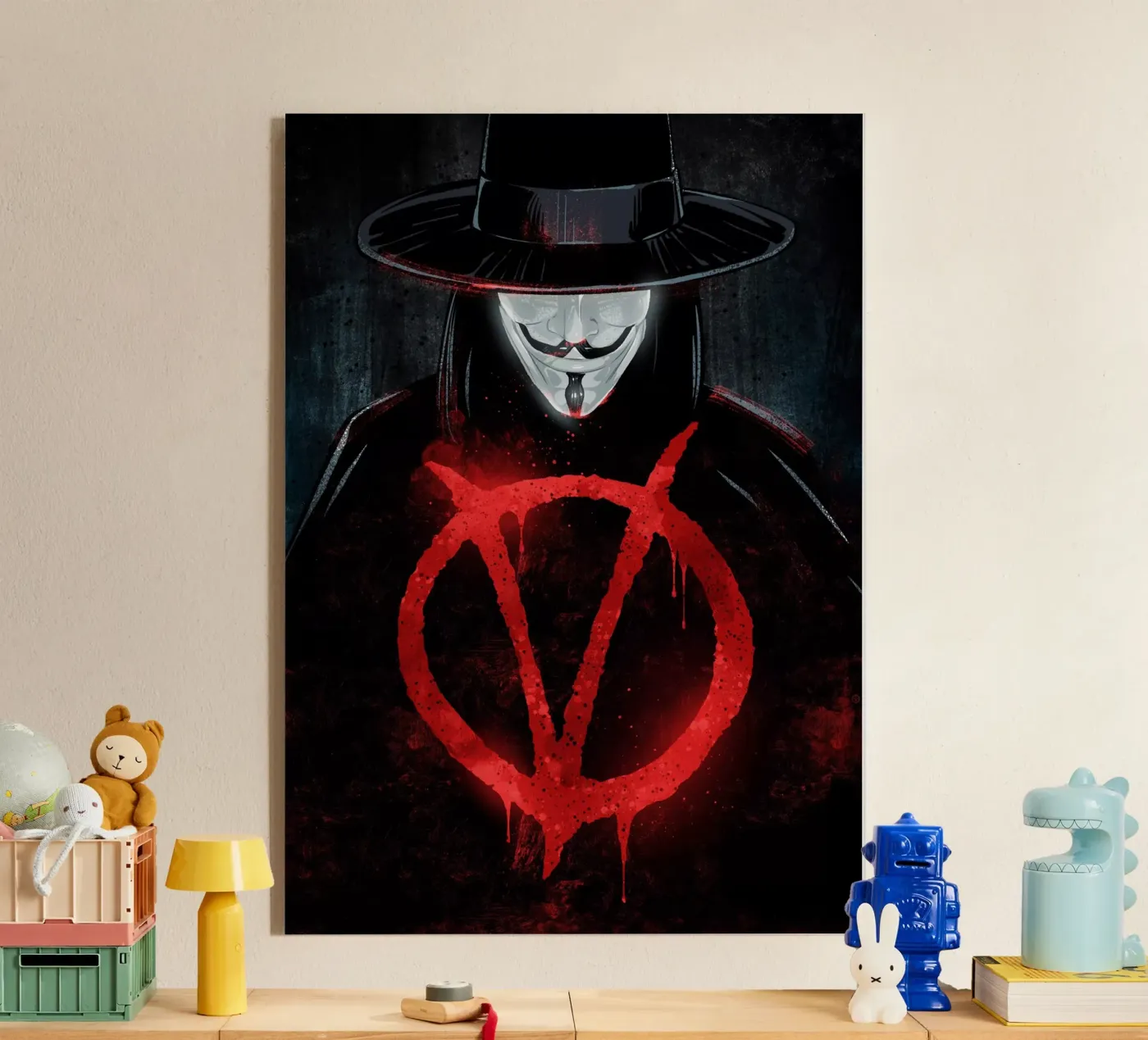 V For Vendetta plexiglass da nabakumov