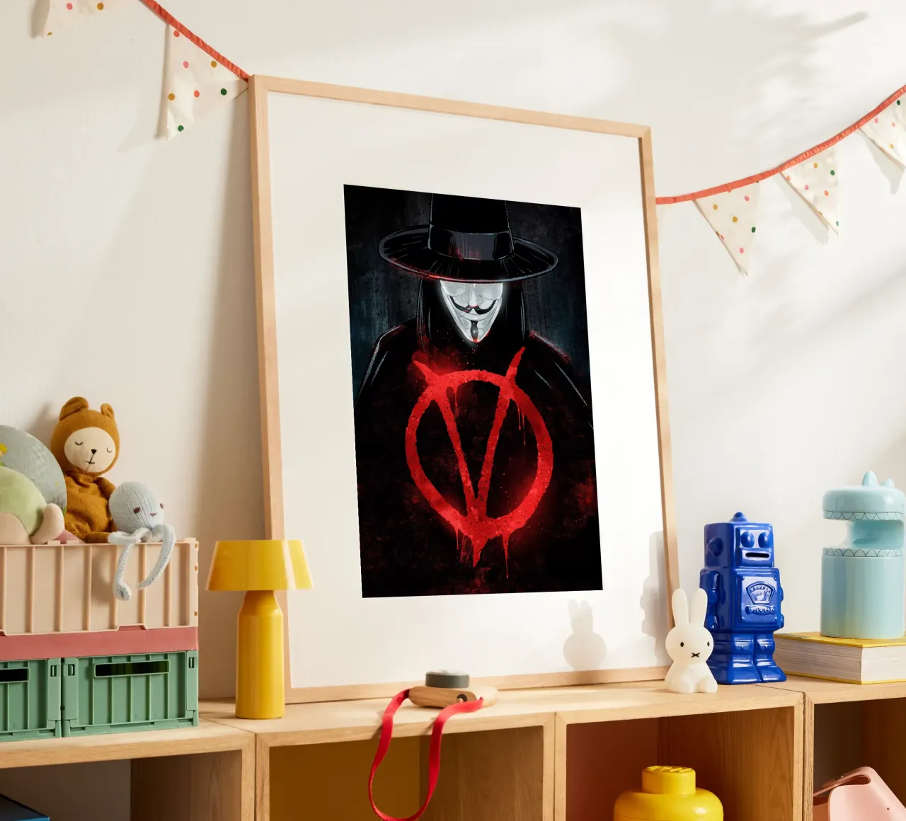 V For Vendetta poster da nabakumov