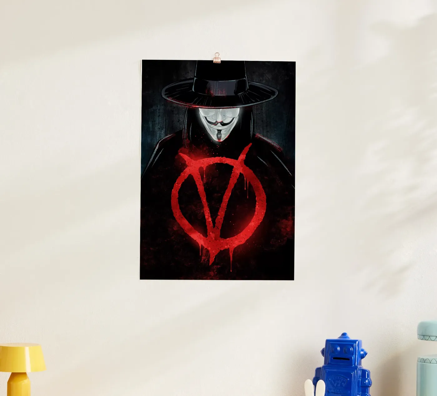 V For Vendetta poster da nabakumov