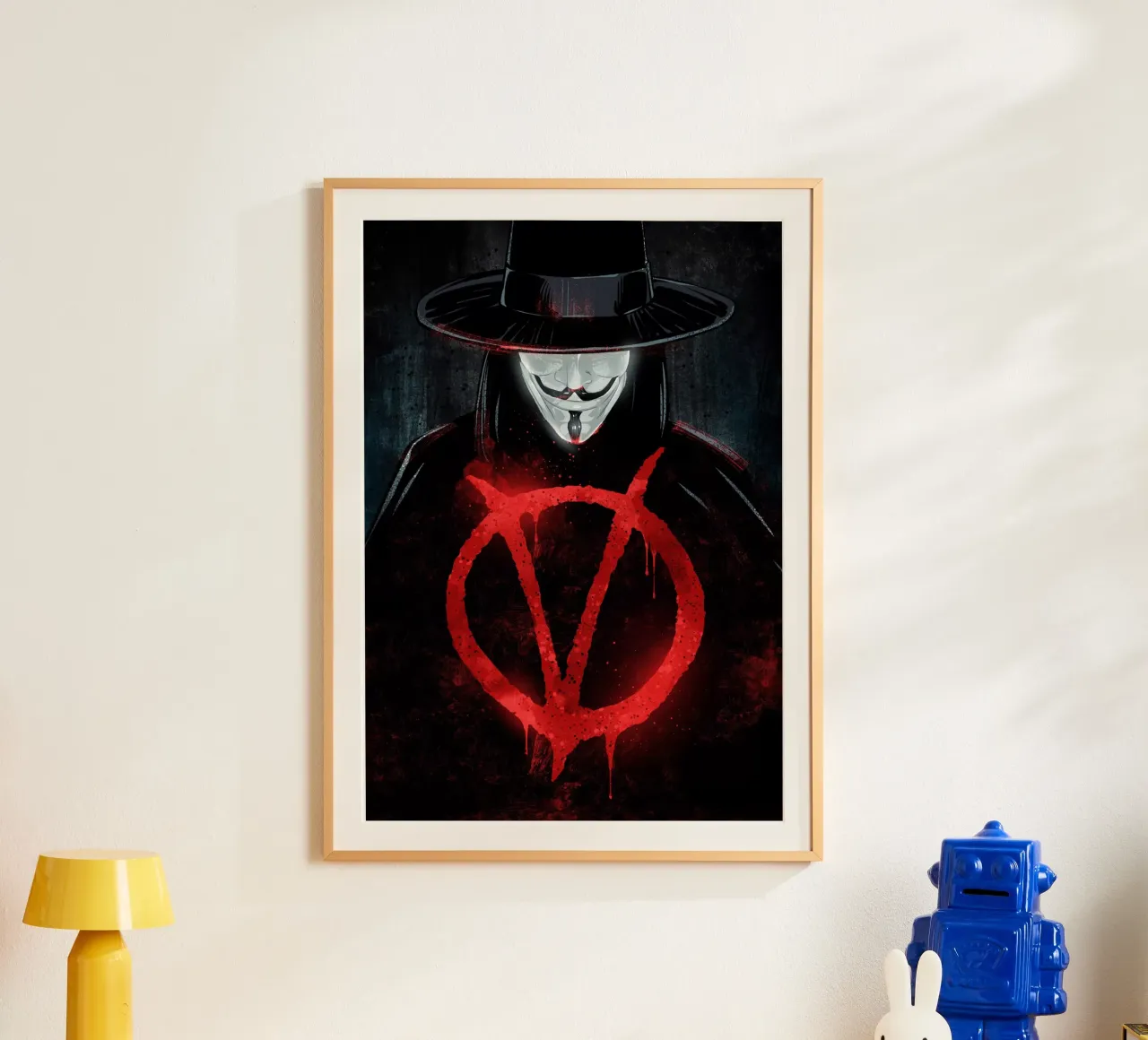 V For Vendetta carta hahnemühle da nabakumov