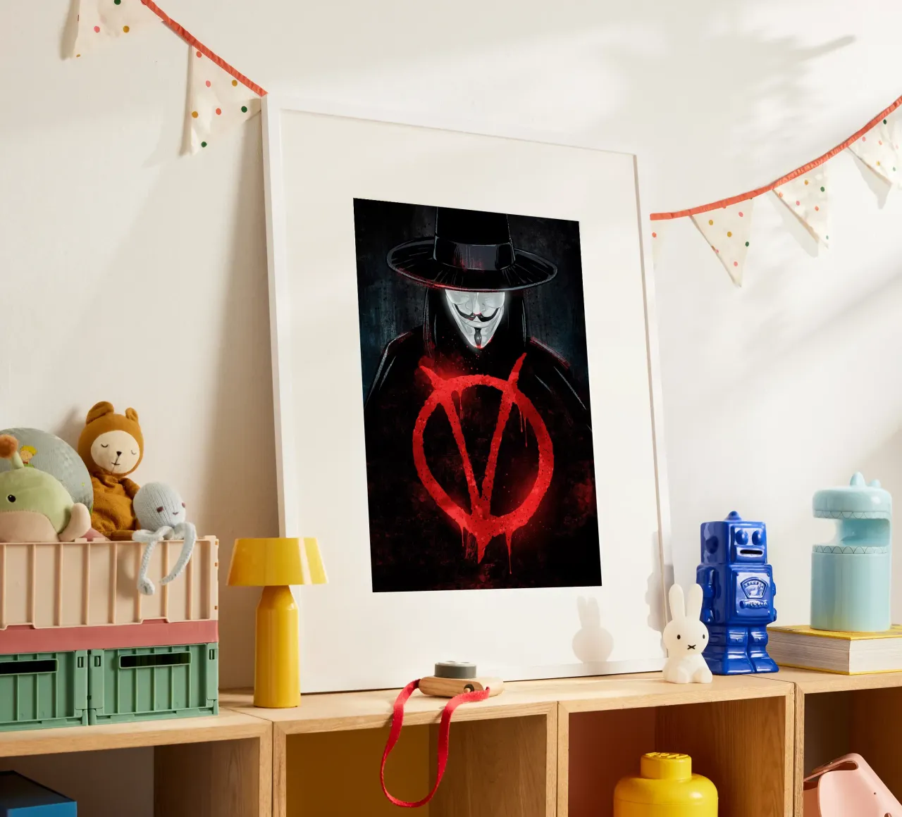 V For Vendetta poster da nabakumov
