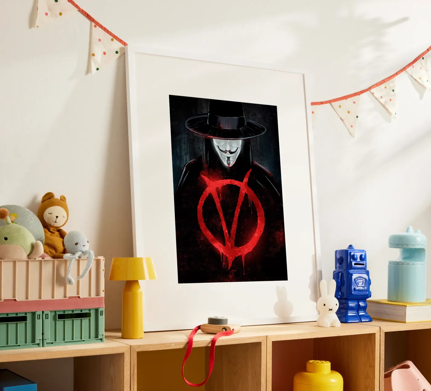 V For Vendetta poster da nabakumov