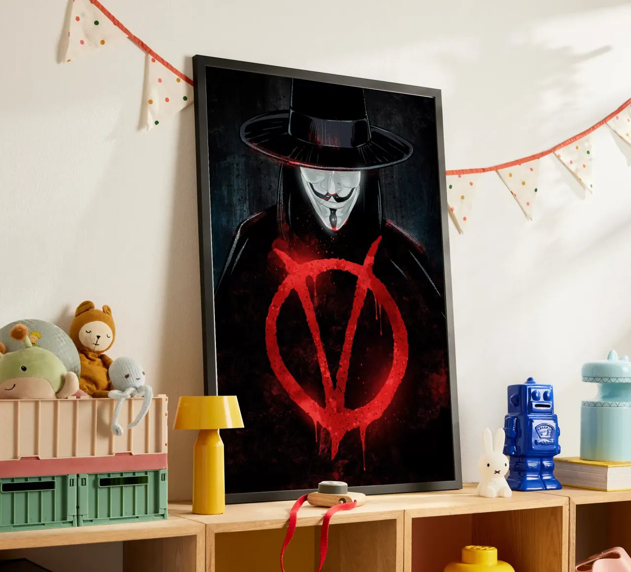 V For Vendetta carta hahnemühle da nabakumov
