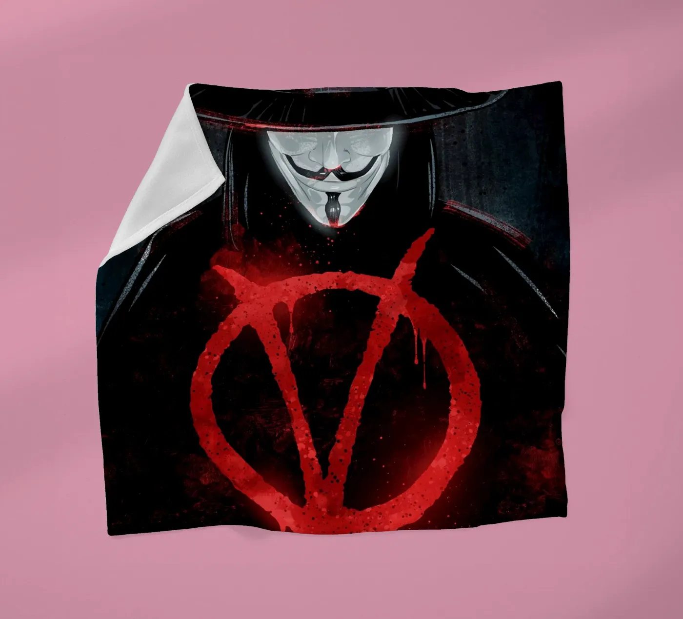 V For Vendetta fleecedeken van nabakumov