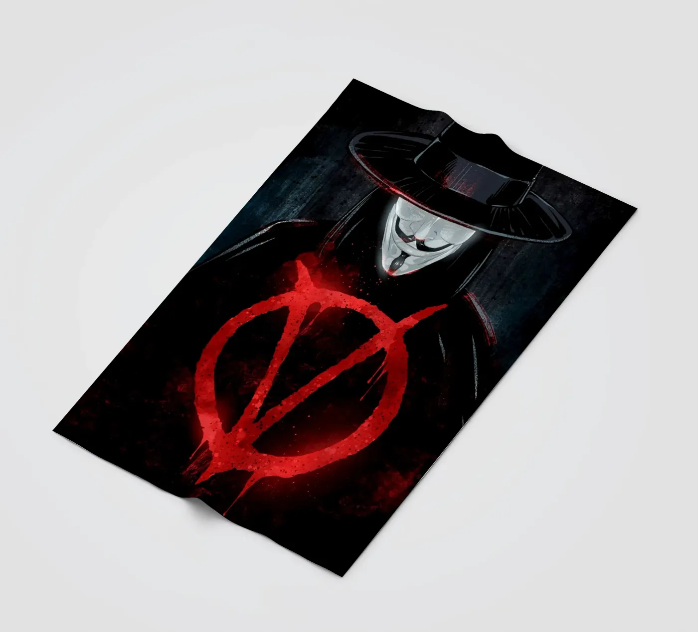 V For Vendetta fleecedeken van nabakumov