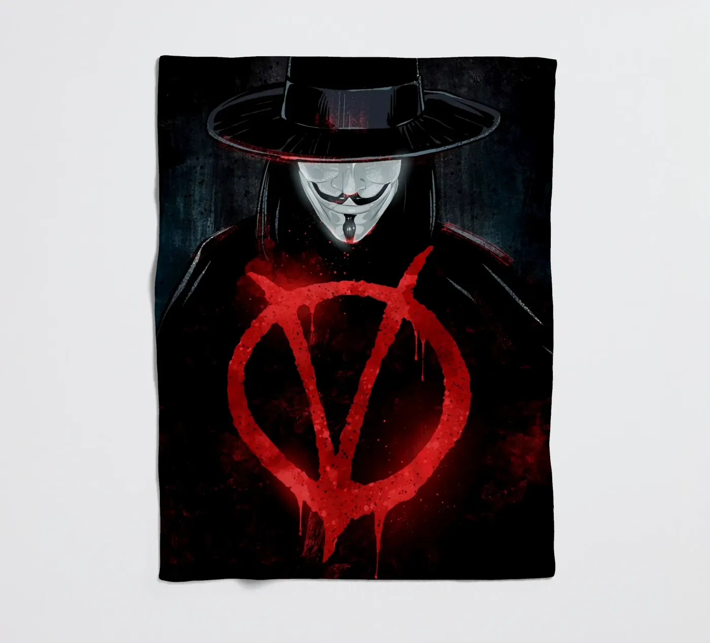 V For Vendetta fleecedeken van nabakumov