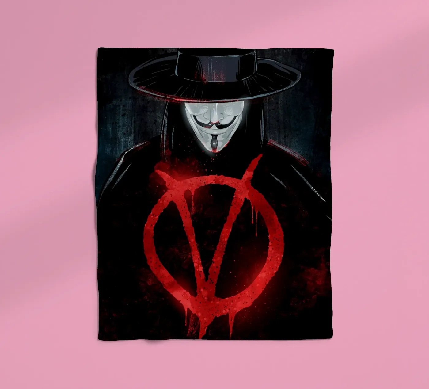 V For Vendetta fleecedeken van nabakumov