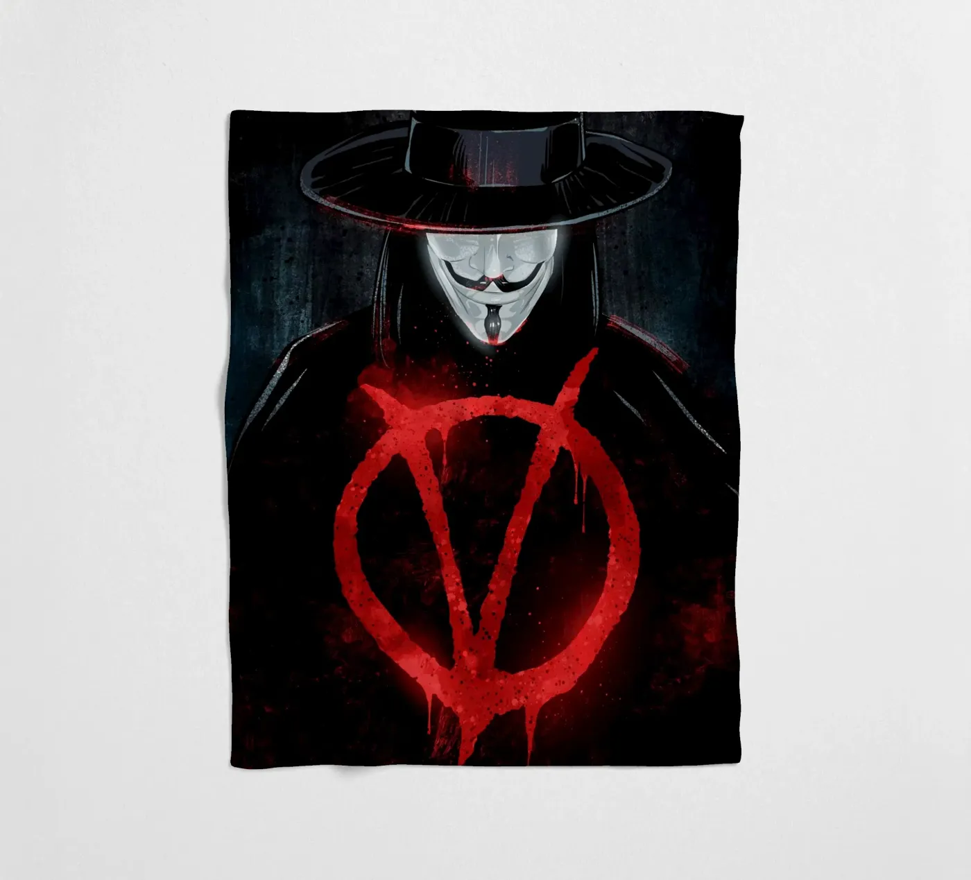 V For Vendetta fleecedeken van nabakumov