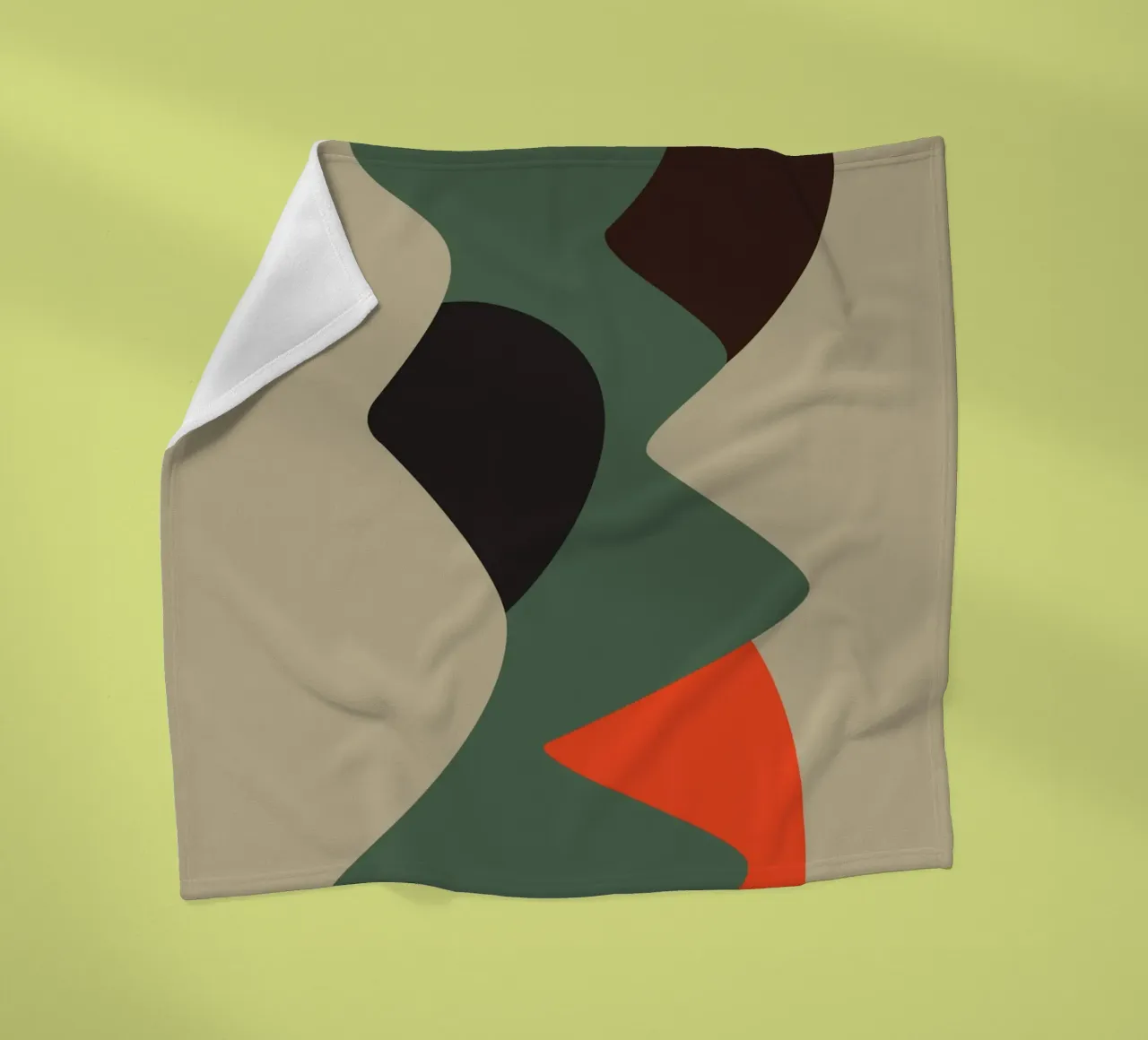 graphic abstract coperta in pile da XOXO Arte