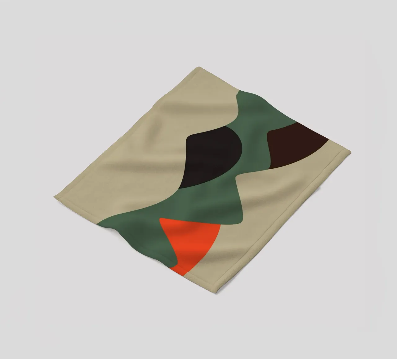 graphic abstract coperta in pile da XOXO Arte