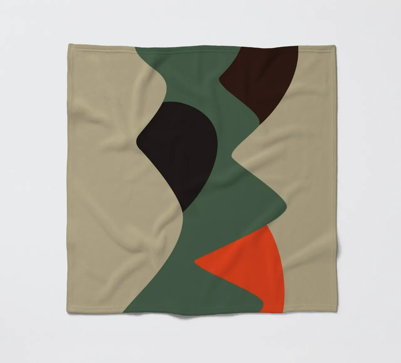 graphic abstract coperta in pile da XOXO Arte