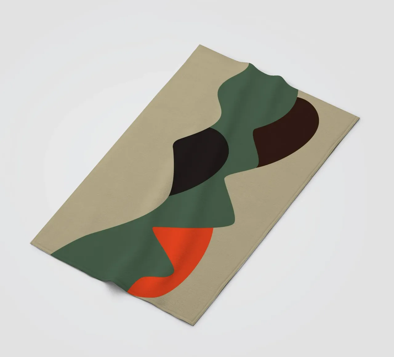 graphic abstract coperta in pile da XOXO Arte
