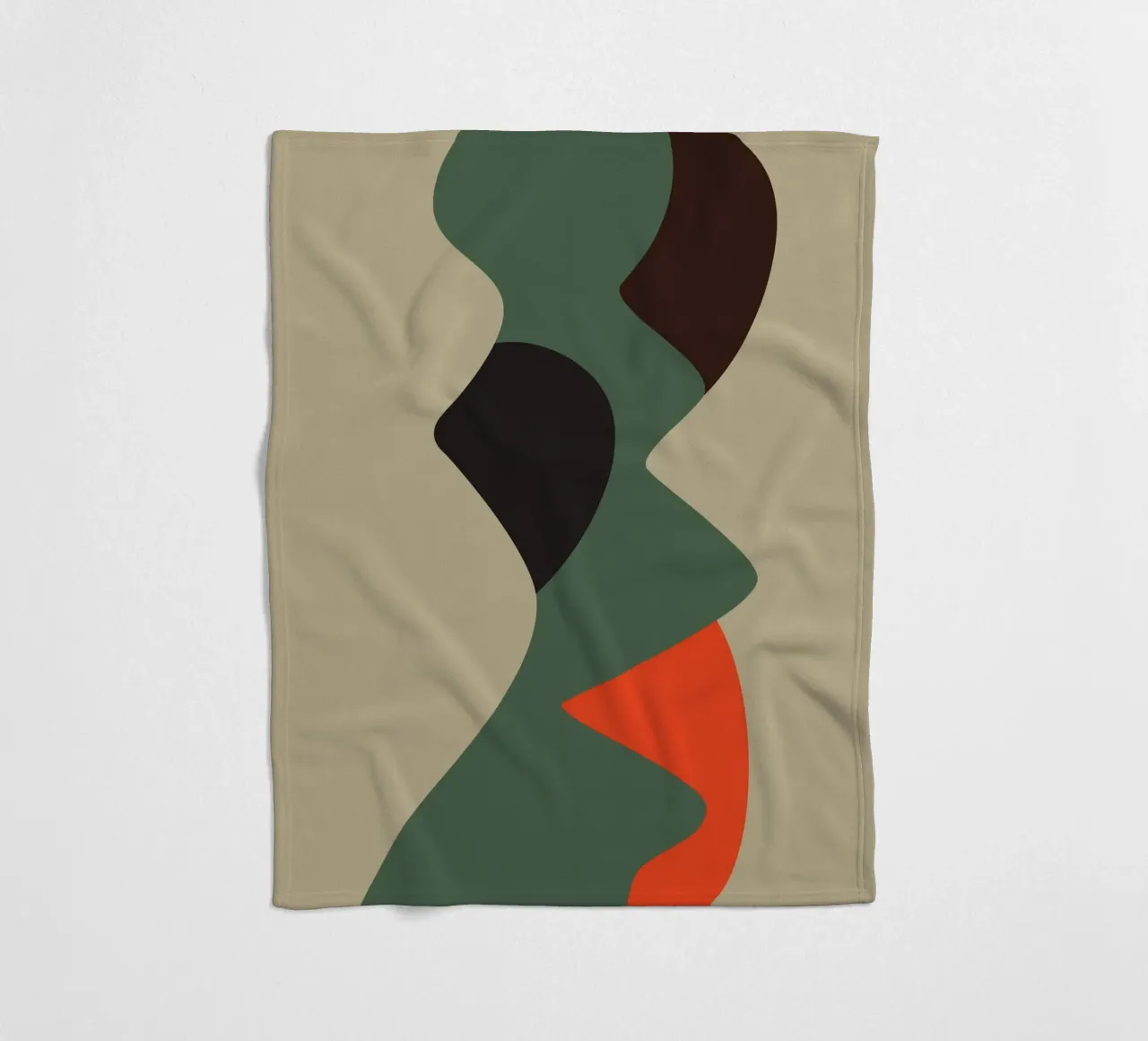 graphic abstract coperta in pile da XOXO Arte