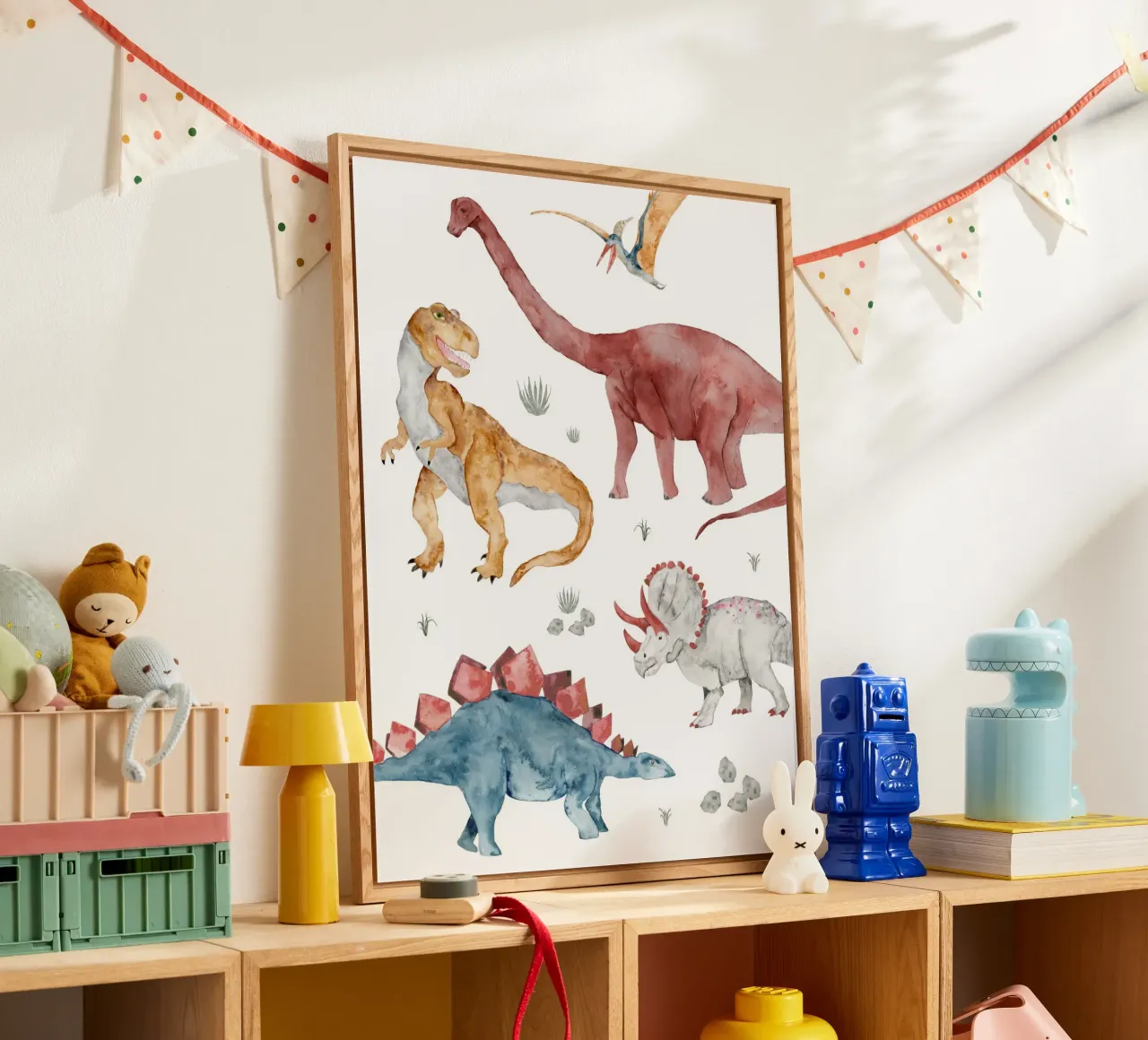 Dinosauri plexiglass da herzundpapier